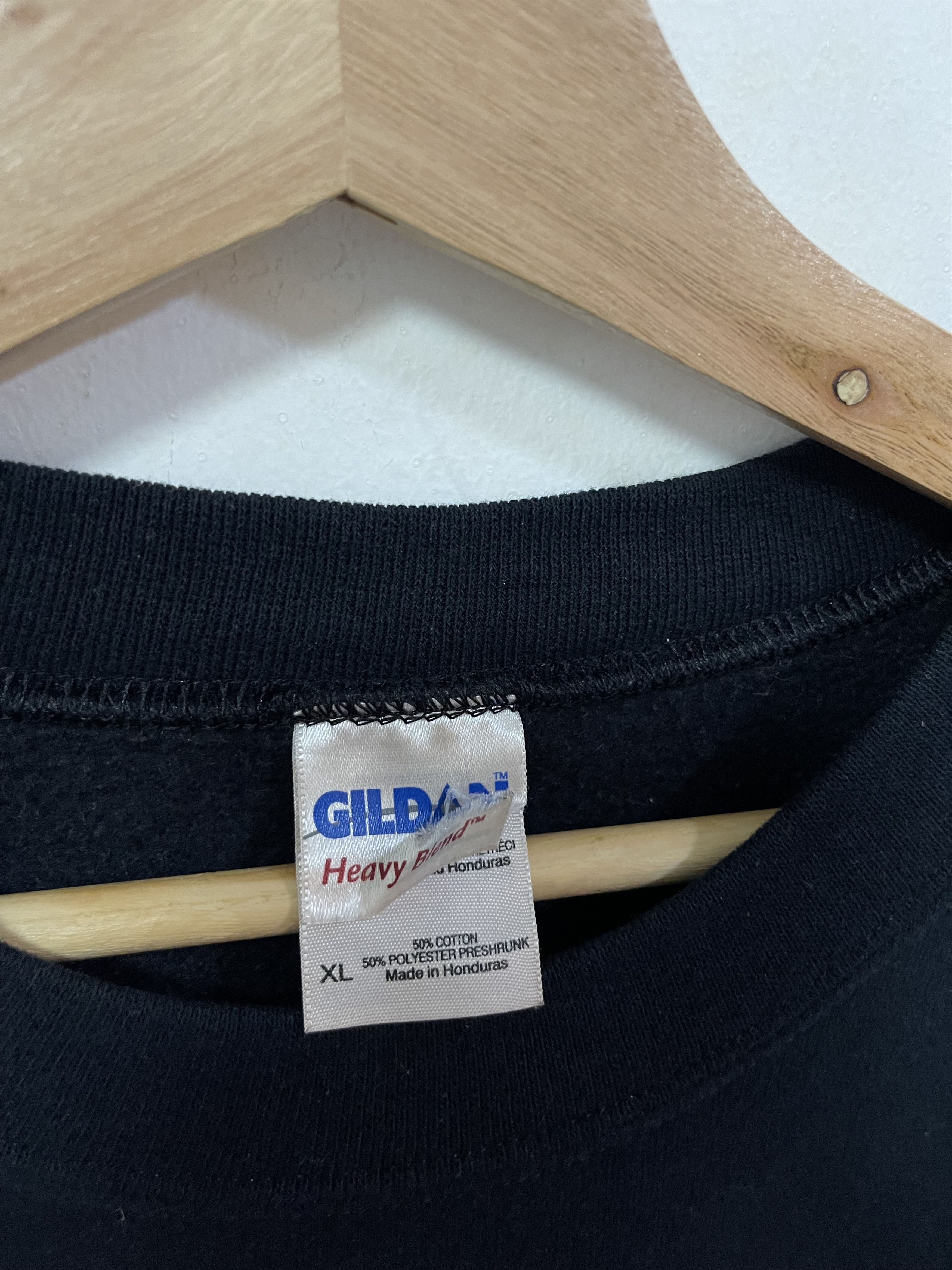Gildan × Vintage Vintage Chicago Spellout Crewneck Sweatshirt Size US XL / EU 56 / 4 - 7 Thumbnail