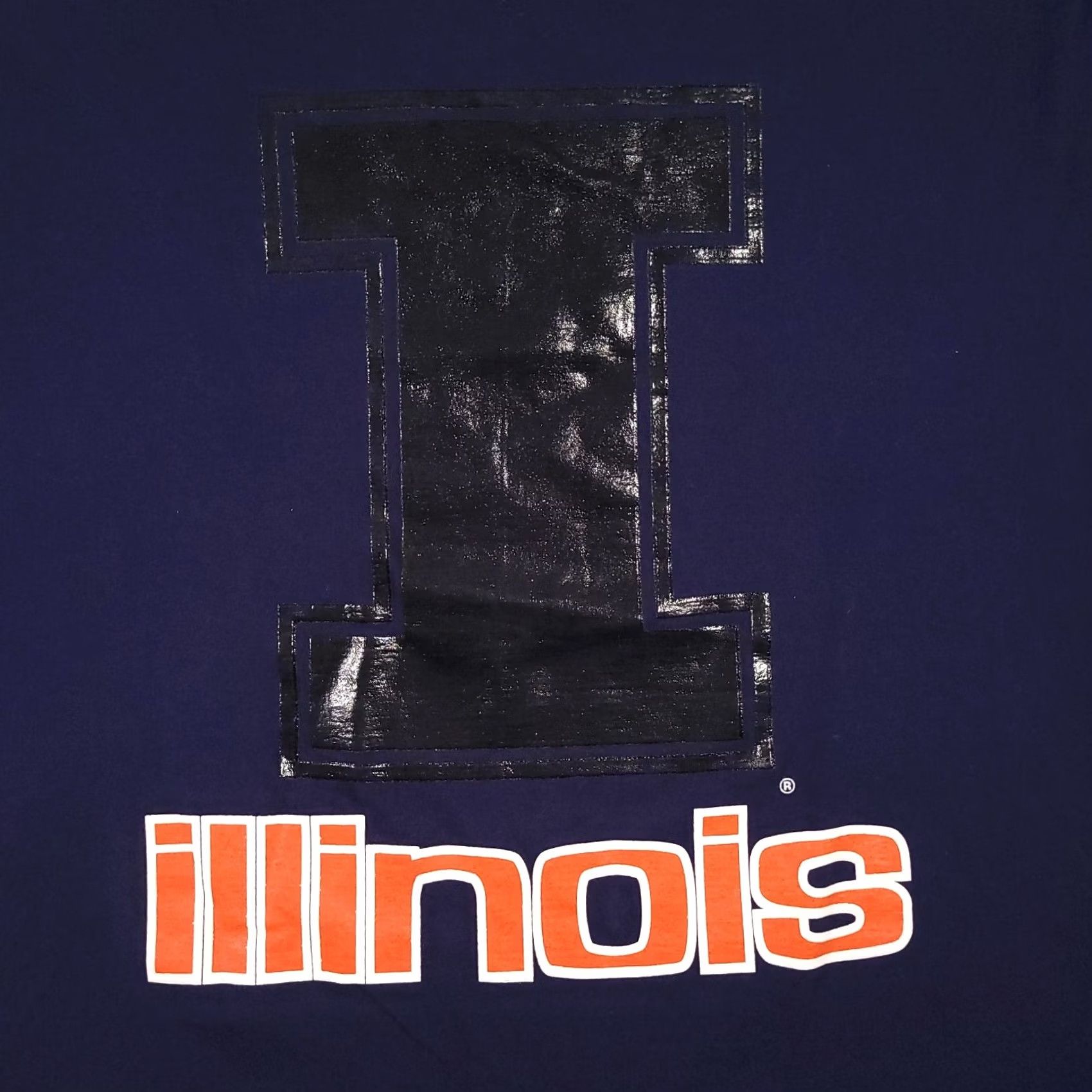 Starter Starter Team University Of Illinois Illini T-Shirt Mens XL Blue Big Logo NCAA Size US XL / EU 56 / 4 - 4 Thumbnail