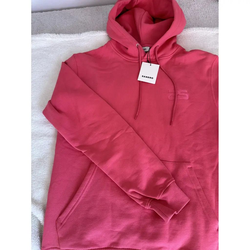 Sandro Sandro new sweatshirt with tag organic cotton hood pocket Size XS / US 0-2 / IT 36-38 - 6 Thumbnail