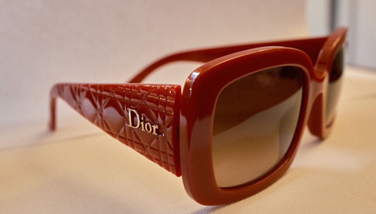 Dior Christian Dior LadyLady 2 EIFD8 Sunglasses Red Frame Size ONE SIZE - 3 Thumbnail