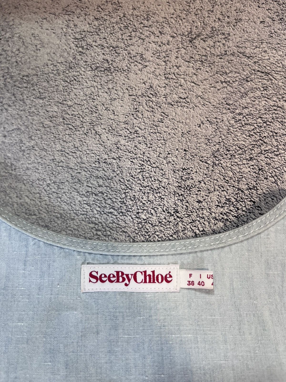 Chloe Sea by Chloe Women’s Dress Denim Overall Cotton Size USA4 Size S / US 4 / IT 40 - 9 Thumbnail
