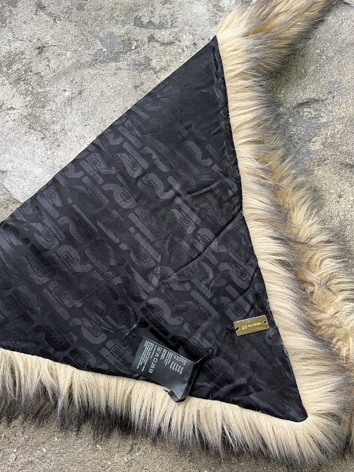 H&M × Paco Rabanne Paco Rabanne H&M Faux Fur Scarf (unisex) Size ONE SIZE - 6 Thumbnail