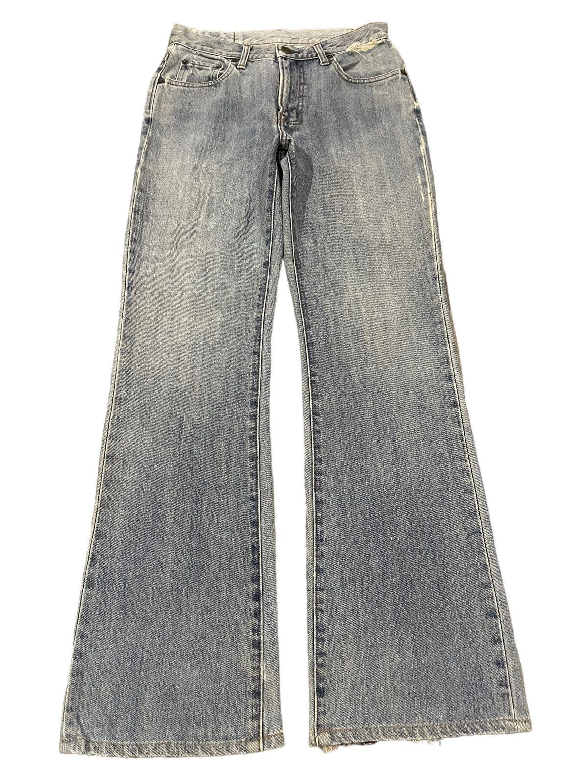 Hysteric Glamour Vintage Japanese Brand Blue Wash Style Flare Jeans Size US 28 / EU 44 - 1 Thumbnail