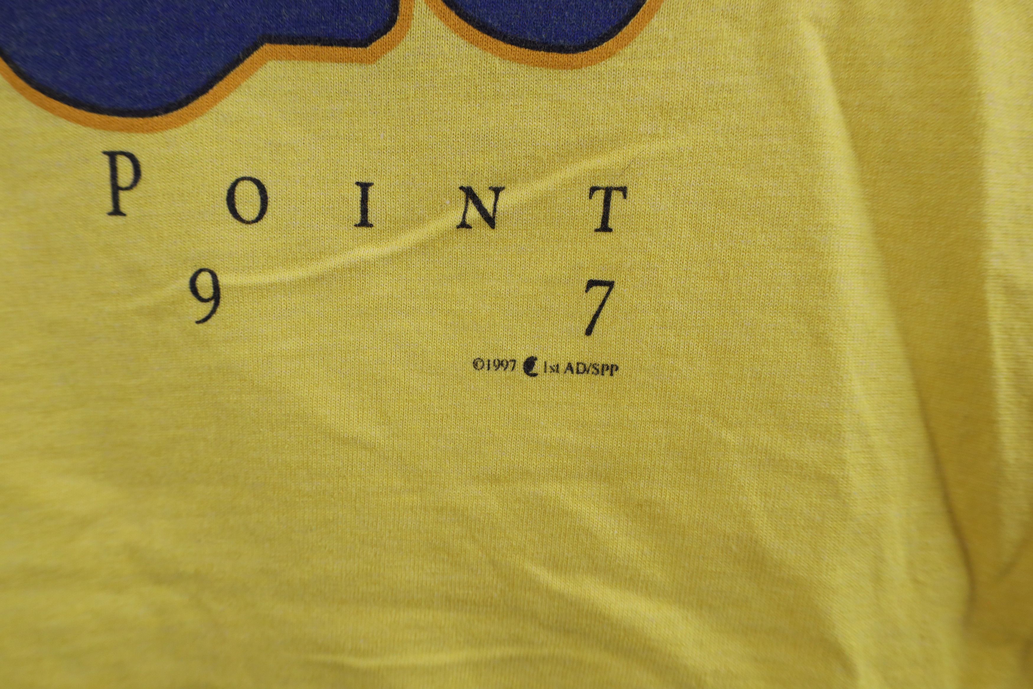 Vintage Vintage 90s Coaster Amusement Park Cedar Point T-Shirt USA Size US XL / EU 56 / 4 - 5 Thumbnail