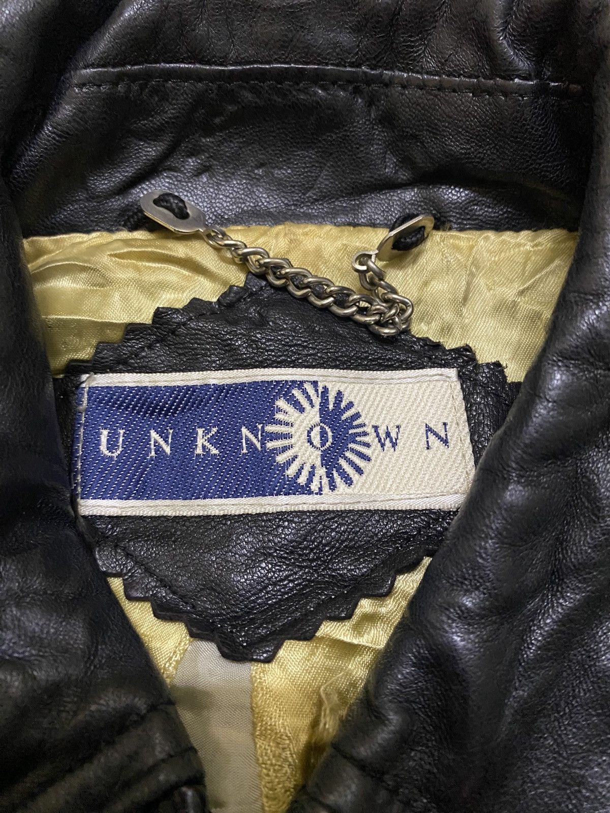Unknown London UNKNOWN LONDON LEATHER JACKET RIRI ZIPPER Size M / US 6-8 / IT 42-44 - 6 Thumbnail