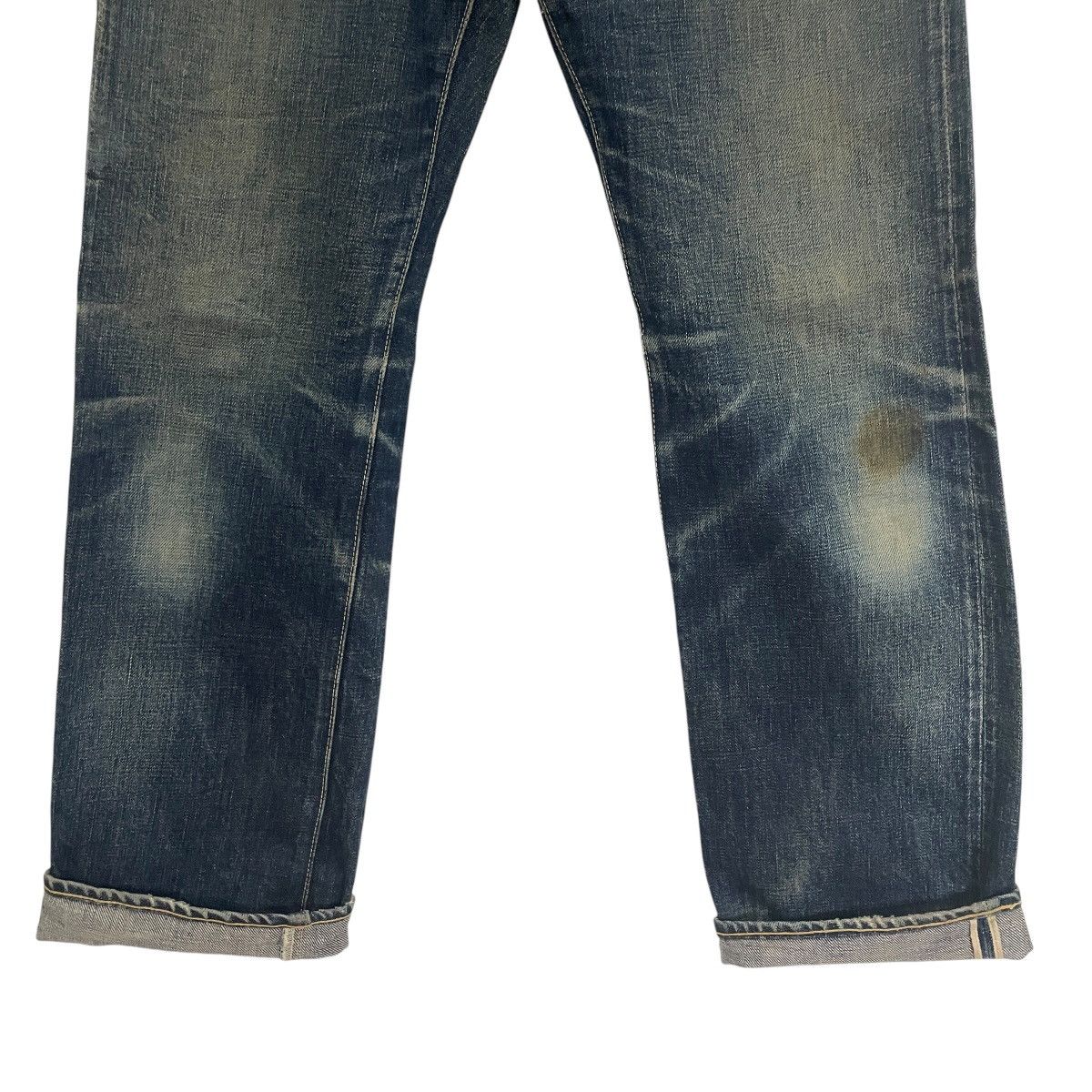 Vintage Cracker Japan Distressed Selvedge Denim