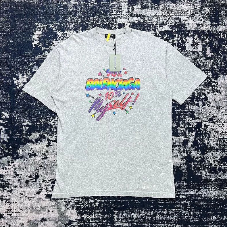 Other Balenciaga Monogrammed logo printed short sleeve T-shirt Size US XS / EU 42 / 0 - 1 Thumbnail