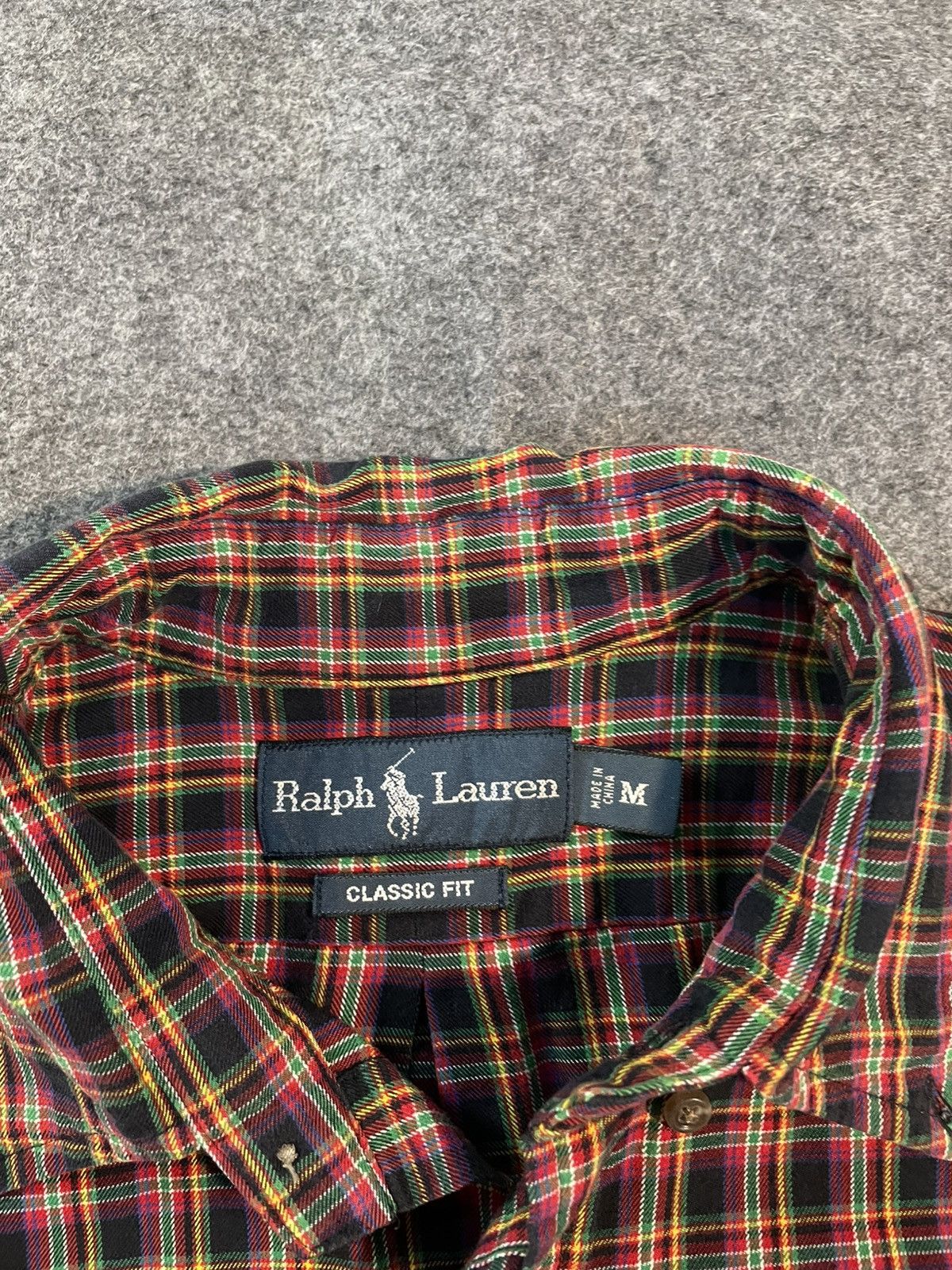 Polo Ralph Lauren Polo Ralph Lauren Mens Pink Red Plaid Button Up Size US L / EU 52-54 / 3 - 3 Thumbnail