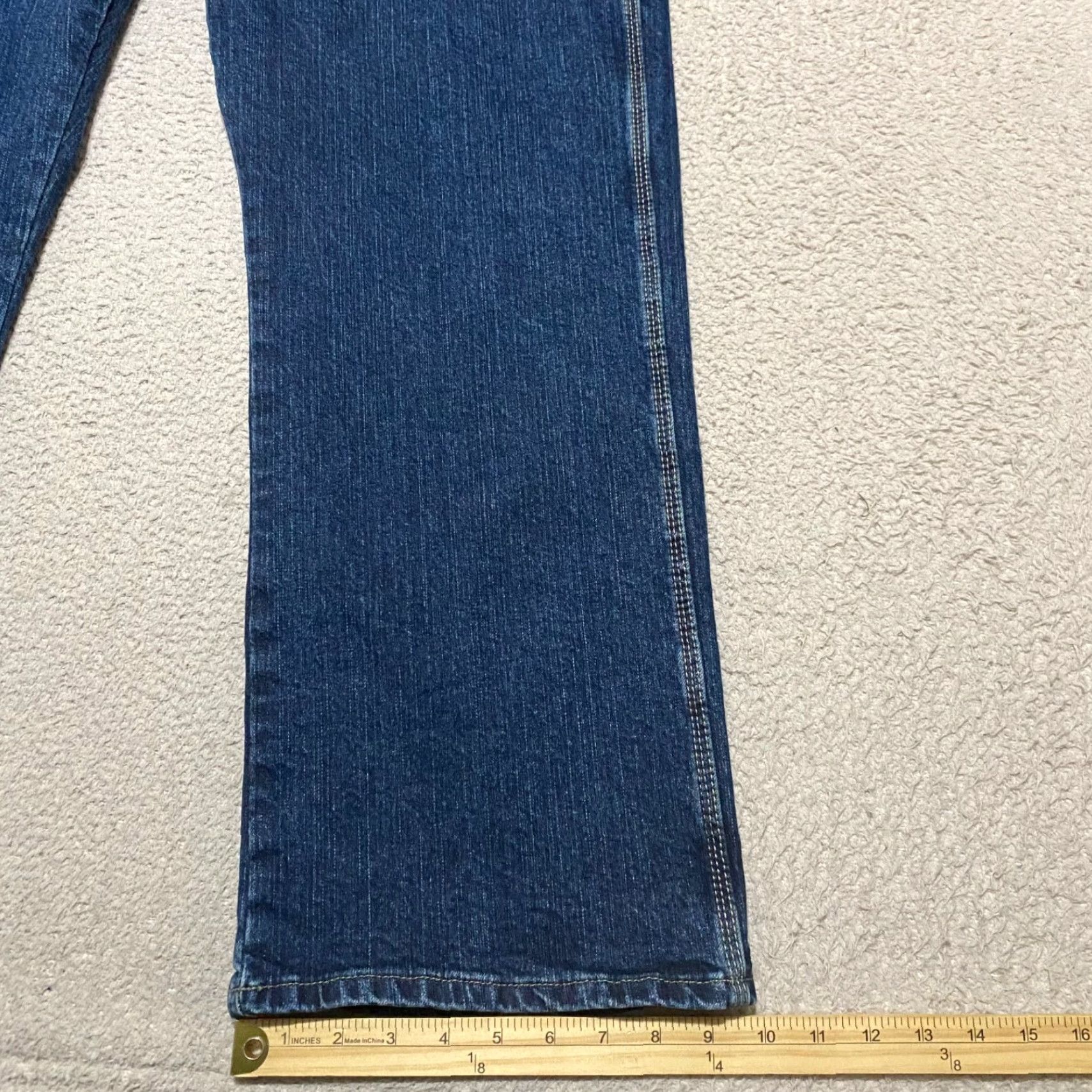 Dickies Dickies Jeans 40x30 Blue Denim Medium Wash Straight Relaxed Carpenter Work Mens Size US 40 / EU 56 - 5 Thumbnail