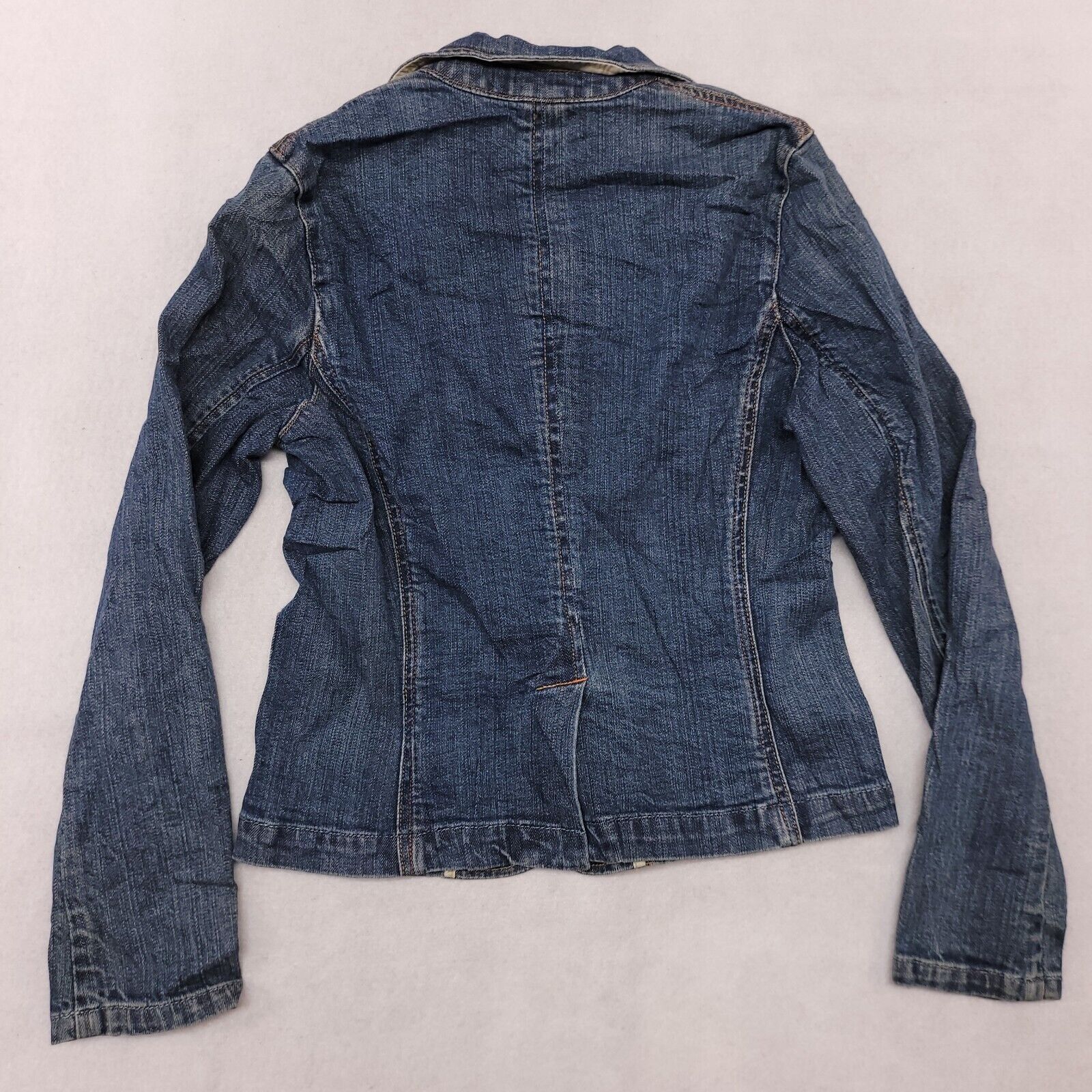 Gap Gap Button Long Sleeve Denim Jean Jacket Womens Size 4 Blue Size S / US 4 / IT 40 - 11 Thumbnail