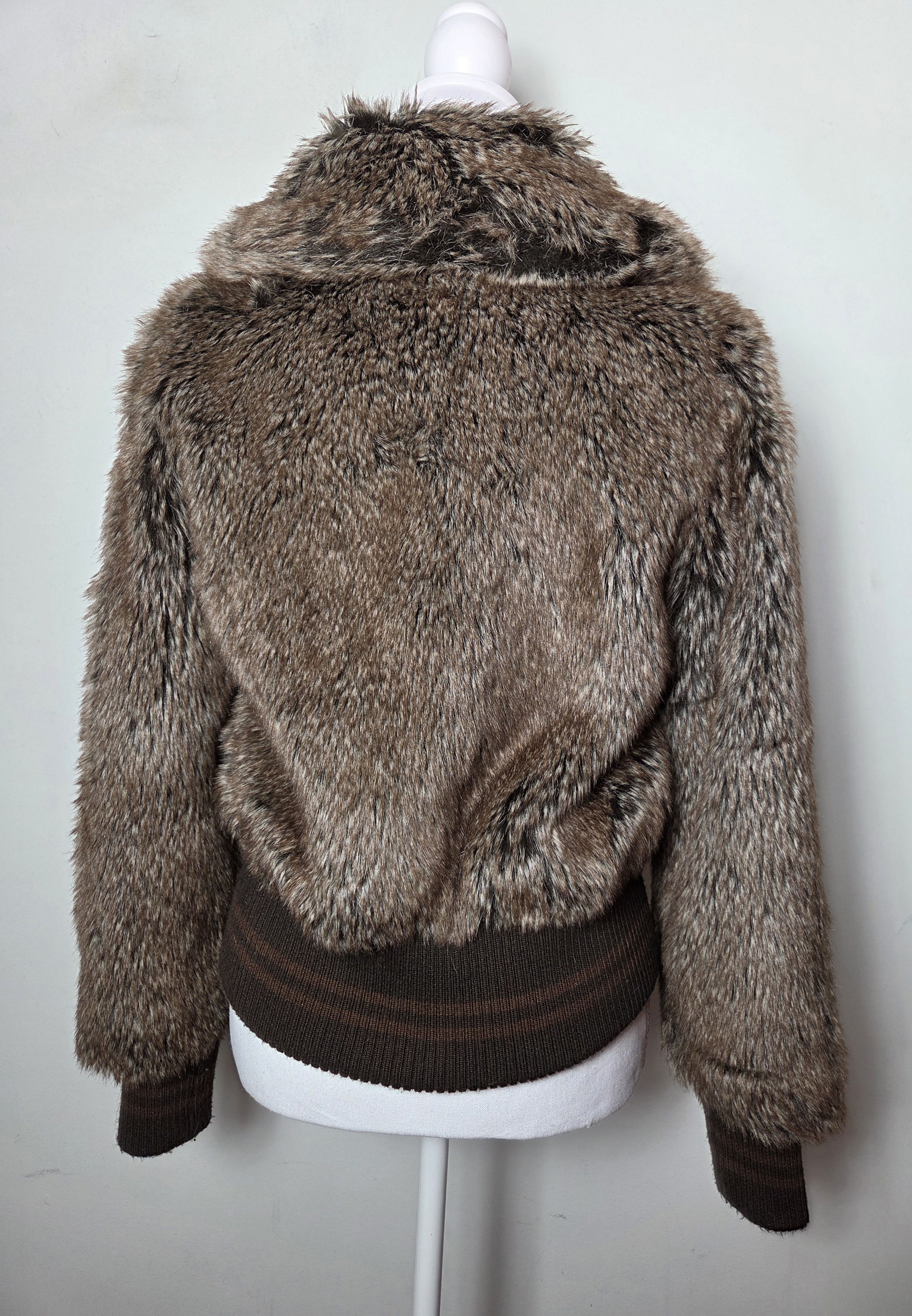 Japanese Brand Vintage faux fur bomber jacket japan archive avant garde Size M / US 6-8 / IT 42-44 - 4 Thumbnail