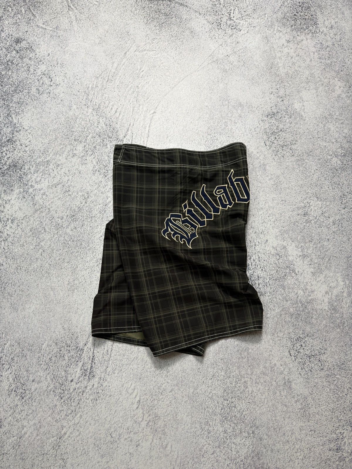 Billabong Vintage Y2K Billabong Surf Shorts Big Spellout Plaid Size US 34 / EU 50 - 4 Thumbnail