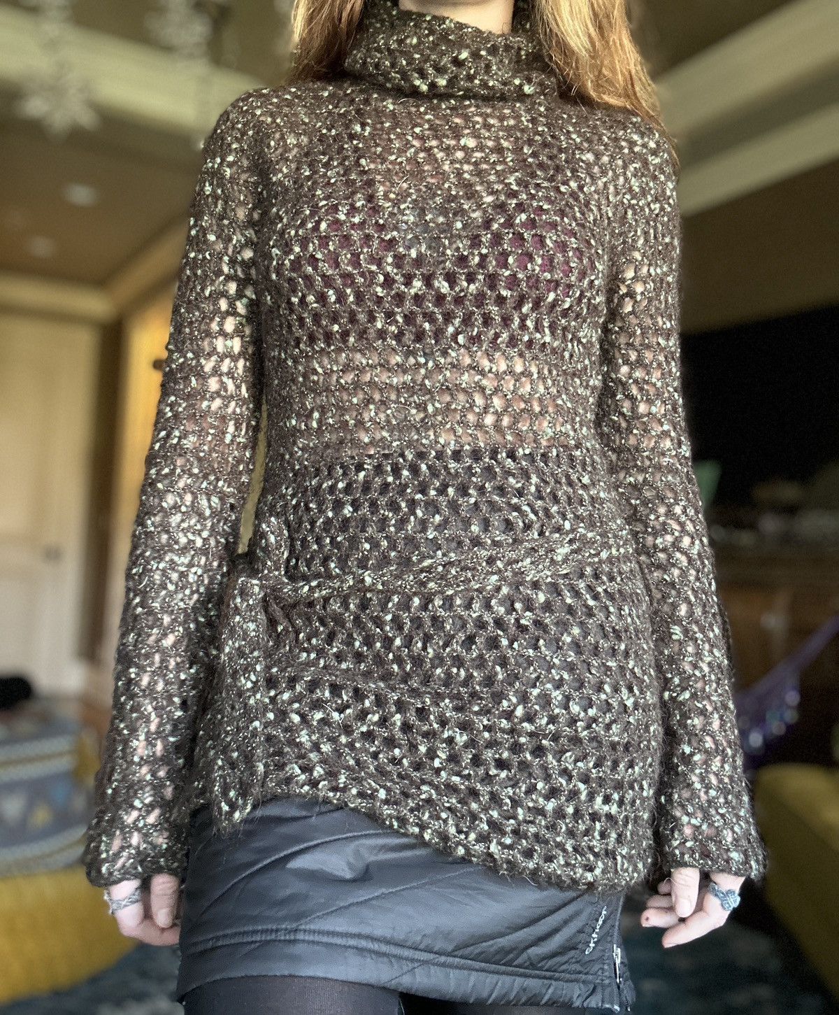 Other Knitted Sweater Dress Crochet Size M / US 6-8 / IT 42-44 - 2 Thumbnail