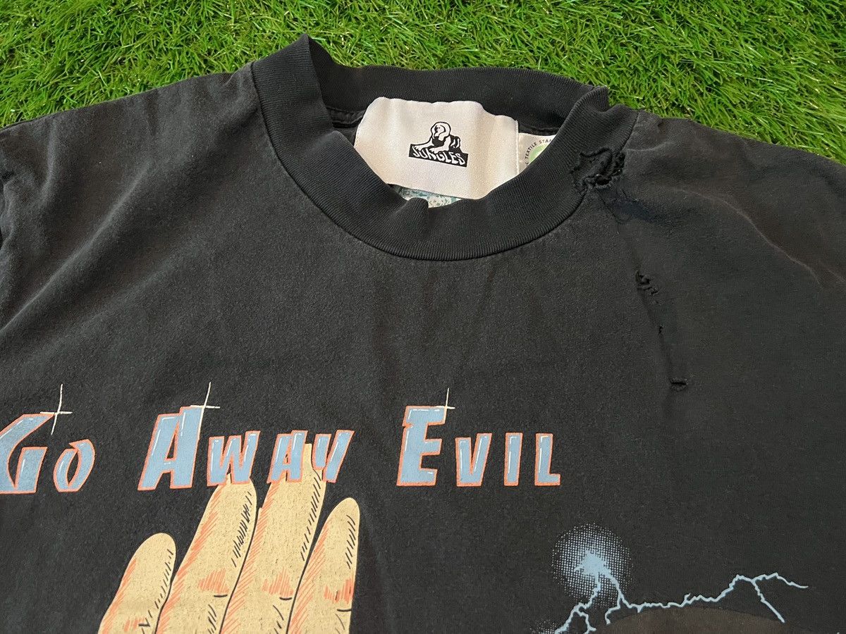 Jungles Jungles Jungles - TShirt Black Go Away Evil Devil Eye Jesus Size US S / EU 44-46 / 1 - 3 Thumbnail