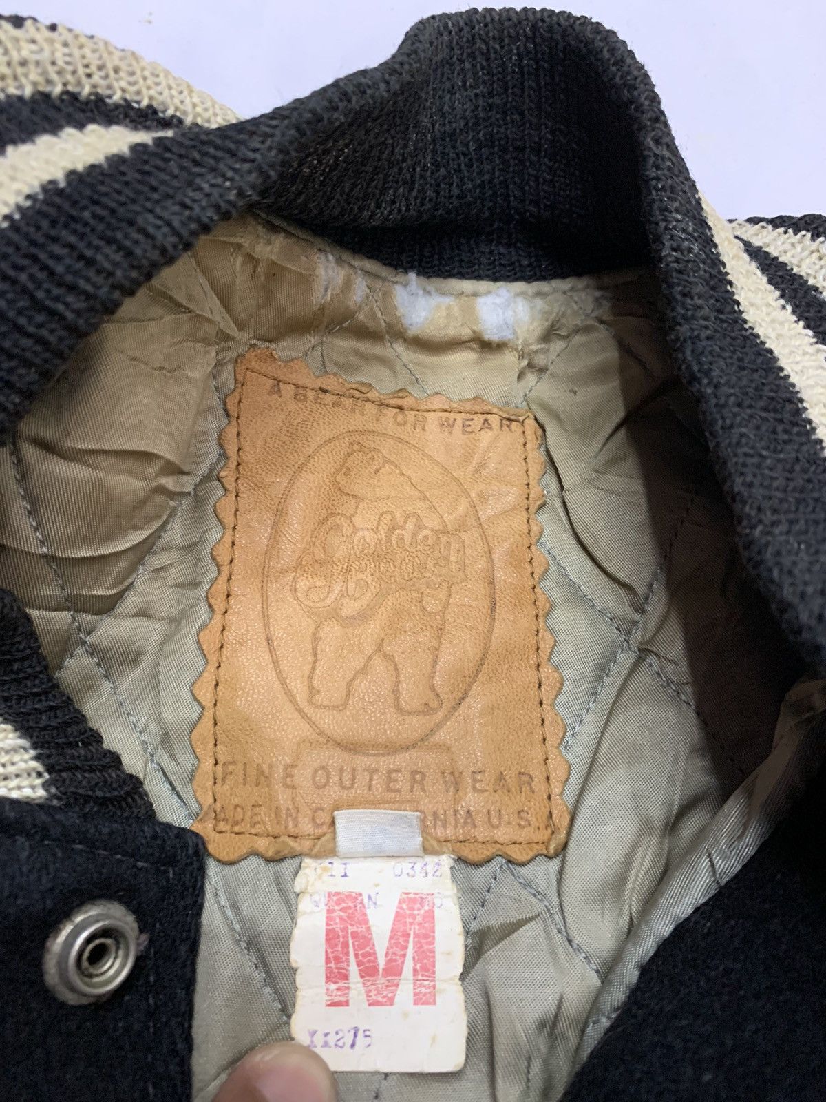 Golden Bear 🔥VTG GOLDEN BEAR VARSITY JACKETS ALL BLACKS Size US M / EU 48-50 / 2 - 7 Thumbnail