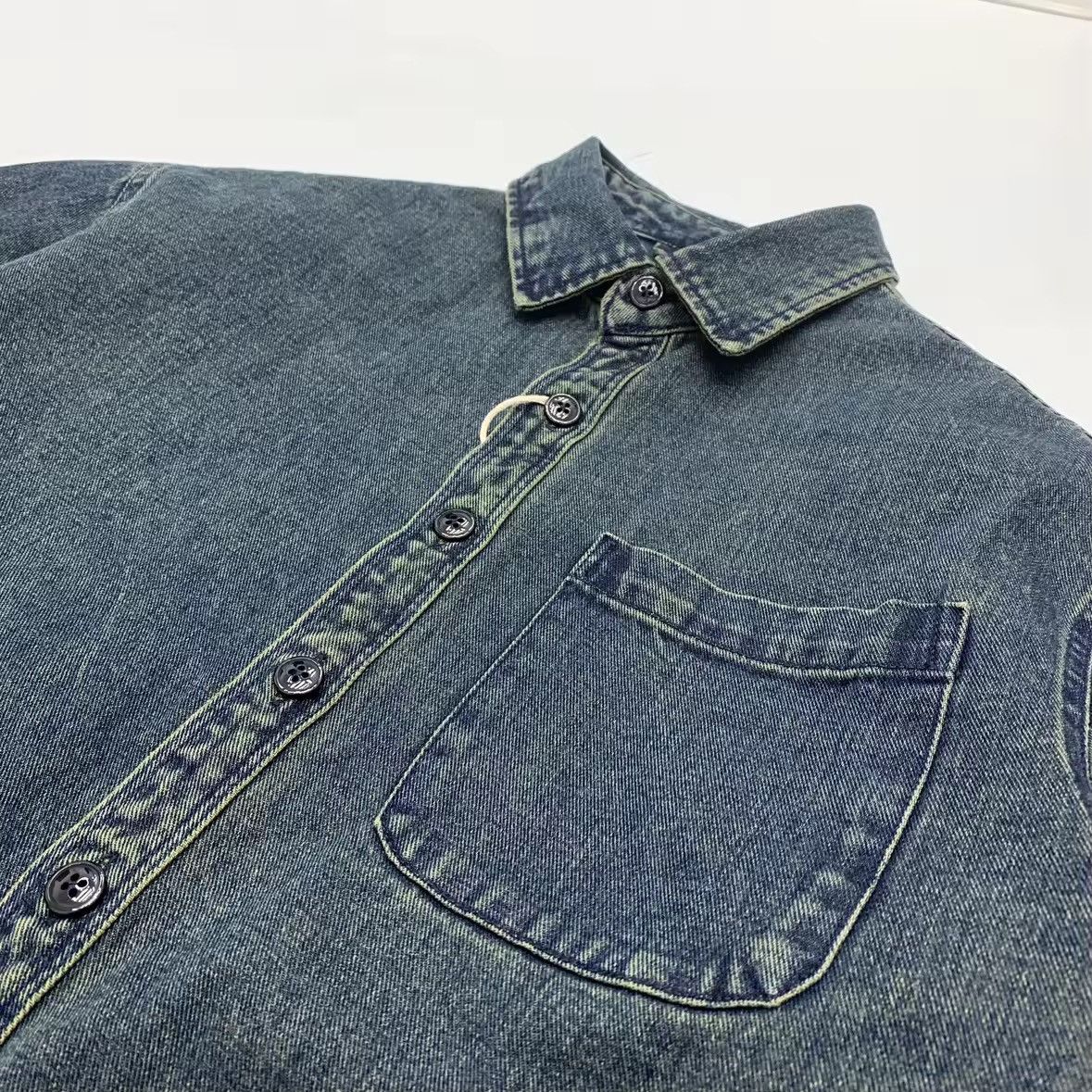 Vintage Denim Vintage Retro Style Blue Streetwear Jacket Size US L / EU 52-54 / 3 - 4 Thumbnail
