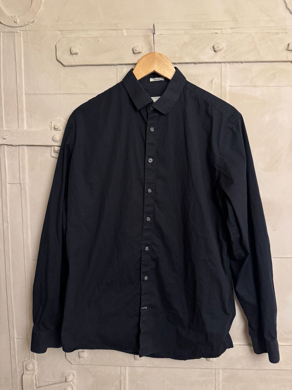 Frank & Oak Black Long Sleeve Frank & Oak Button Down Size US M / EU 48-50 / 2 - 1 Thumbnail