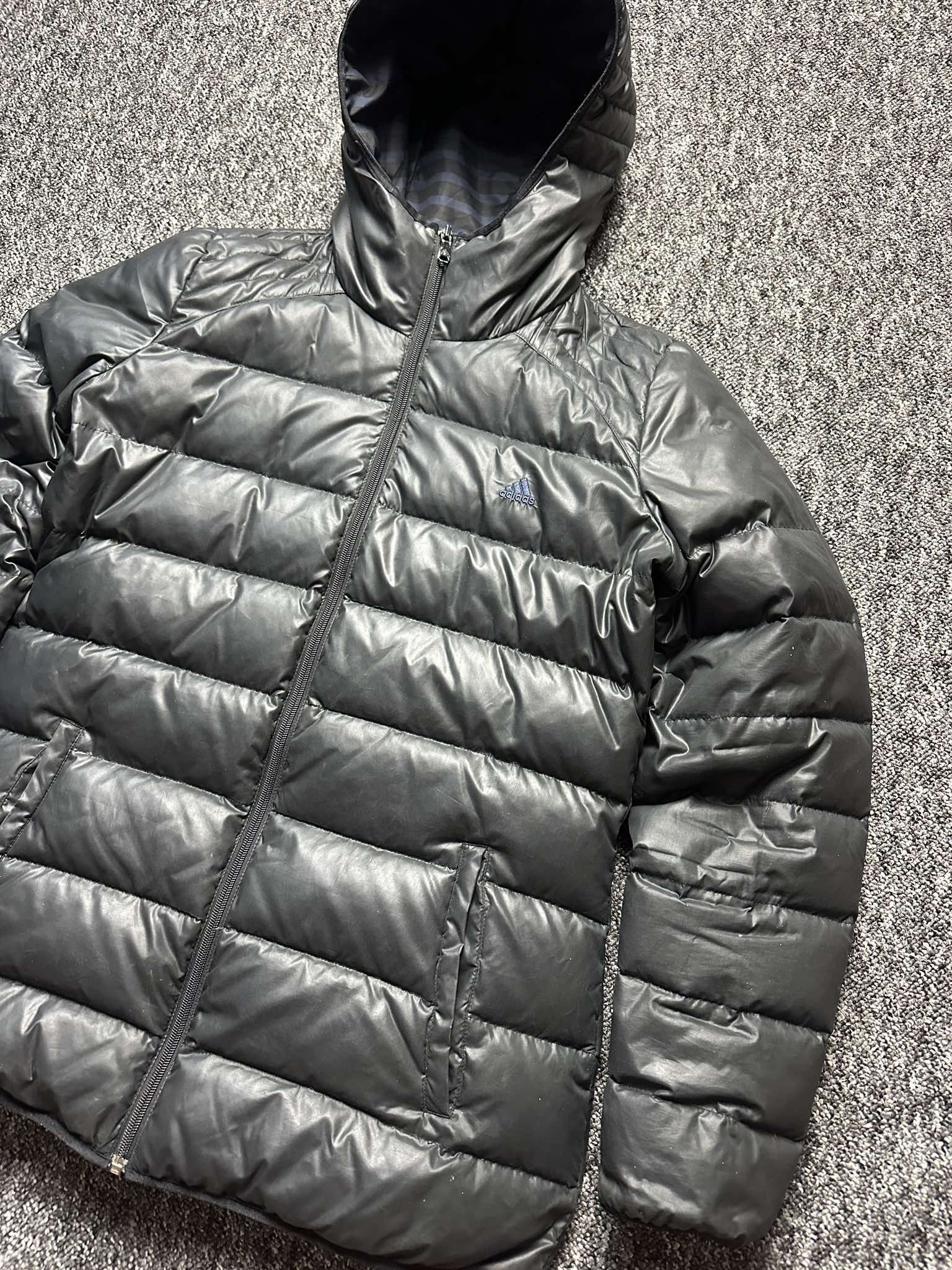 Adidas × Vintage Vintage Winter light jacket Adidas Logo y2k streetwear shiny Size US M / EU 48-50 / 2 - 3 Thumbnail
