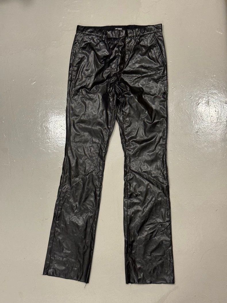 Raf Simons Raf simons PVC straight trousers Size US 30 / EU 46 - 1 Thumbnail