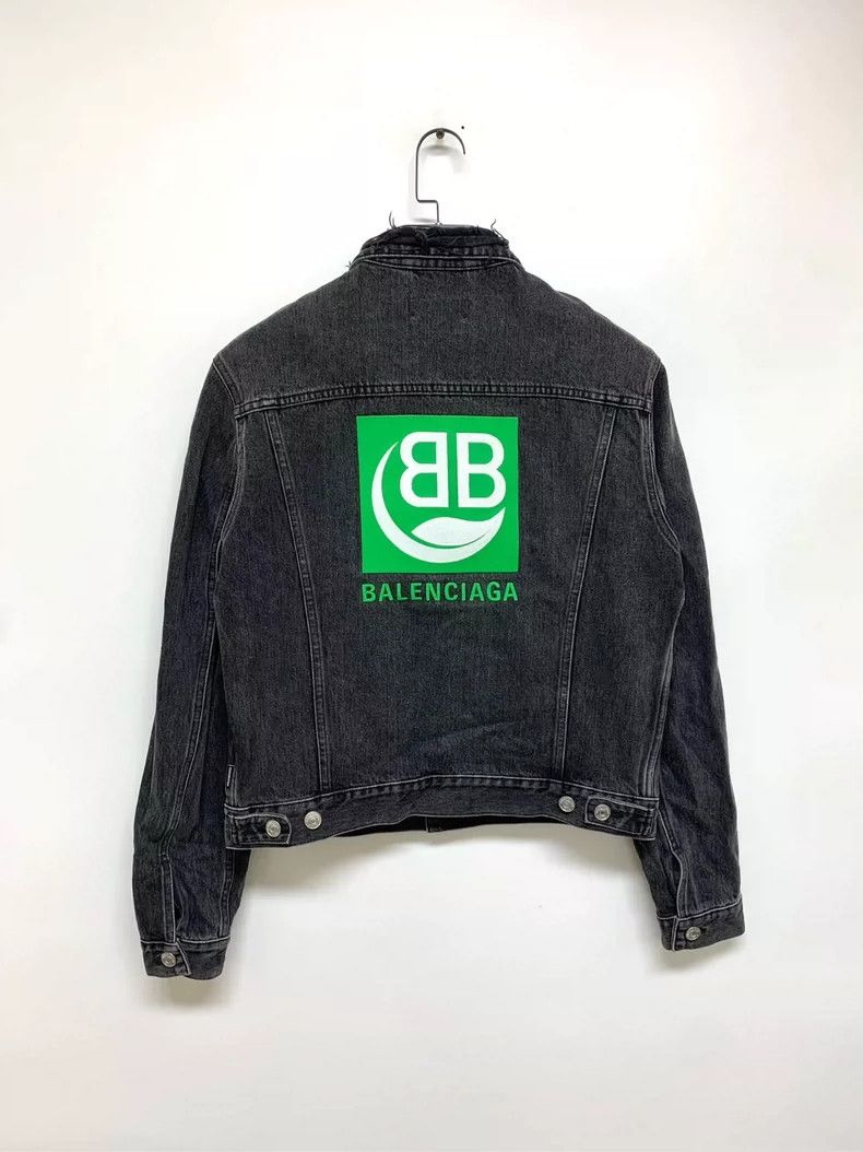 Balenciaga Balenciaga Eco-Friendly Denim Jacket Size US M / EU 48-50 / 2 - 2 Thumbnail