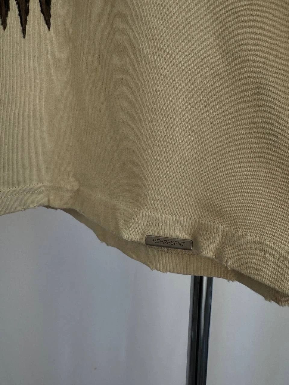 Represent Clo. Represent Eagle Graphic T-Shirt Beige Men’s Streetwear Tee Size US L / EU 52-54 / 3 - 4 Thumbnail