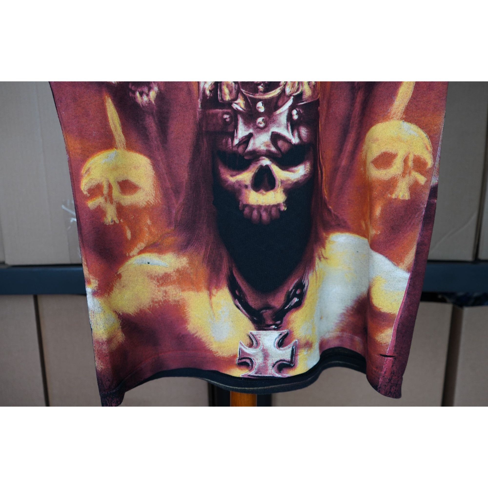 WWE 90s WWE Triple H Skull King M Vintage Wrestling Tshirt #382 Size US M / EU 48-50 / 2 - 4 Thumbnail