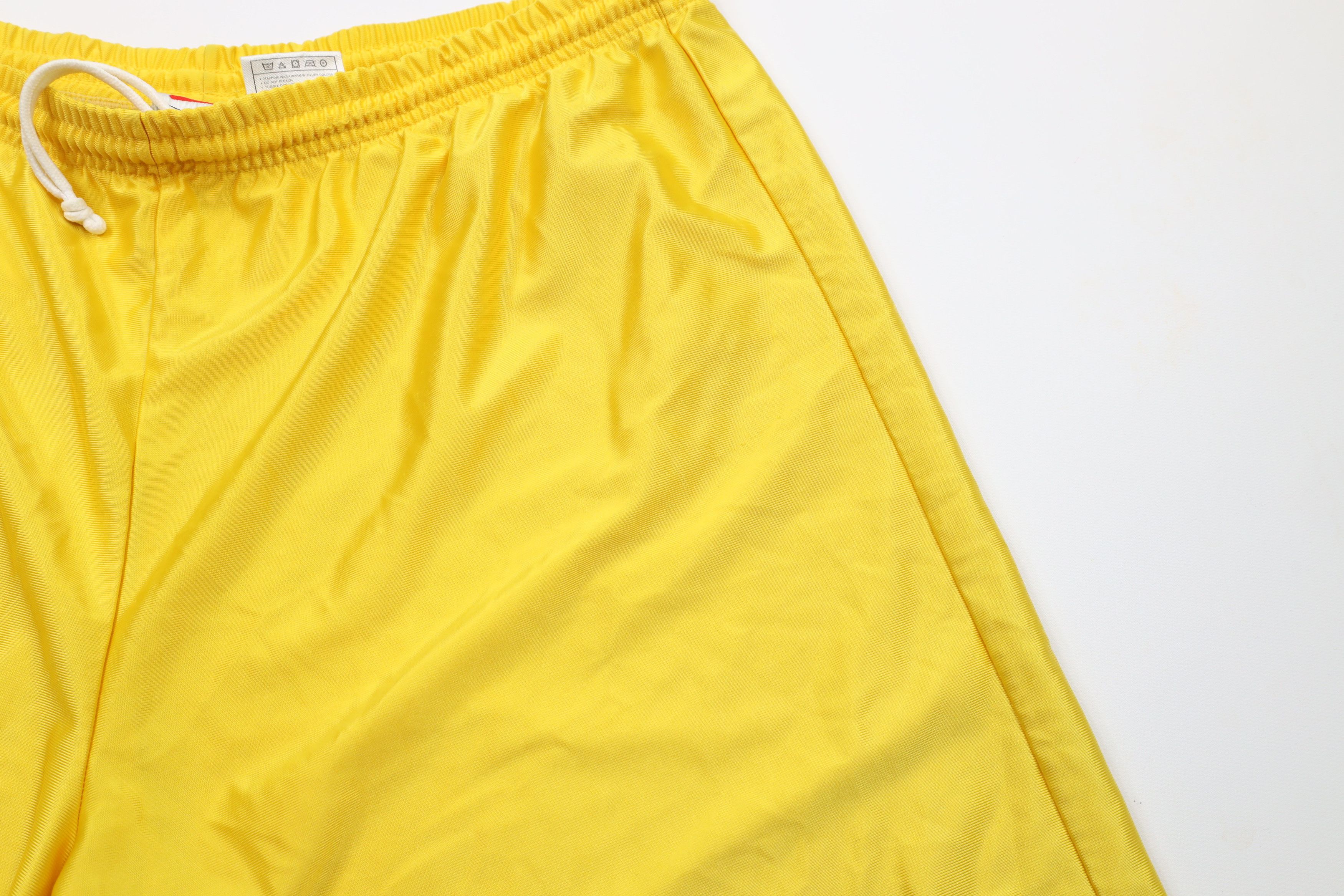 Nike × Vintage Vintage 90s Nike Mini Swoosh Above Knee Shorts Yellow USA Size US 36 / EU 52 - 6 Thumbnail