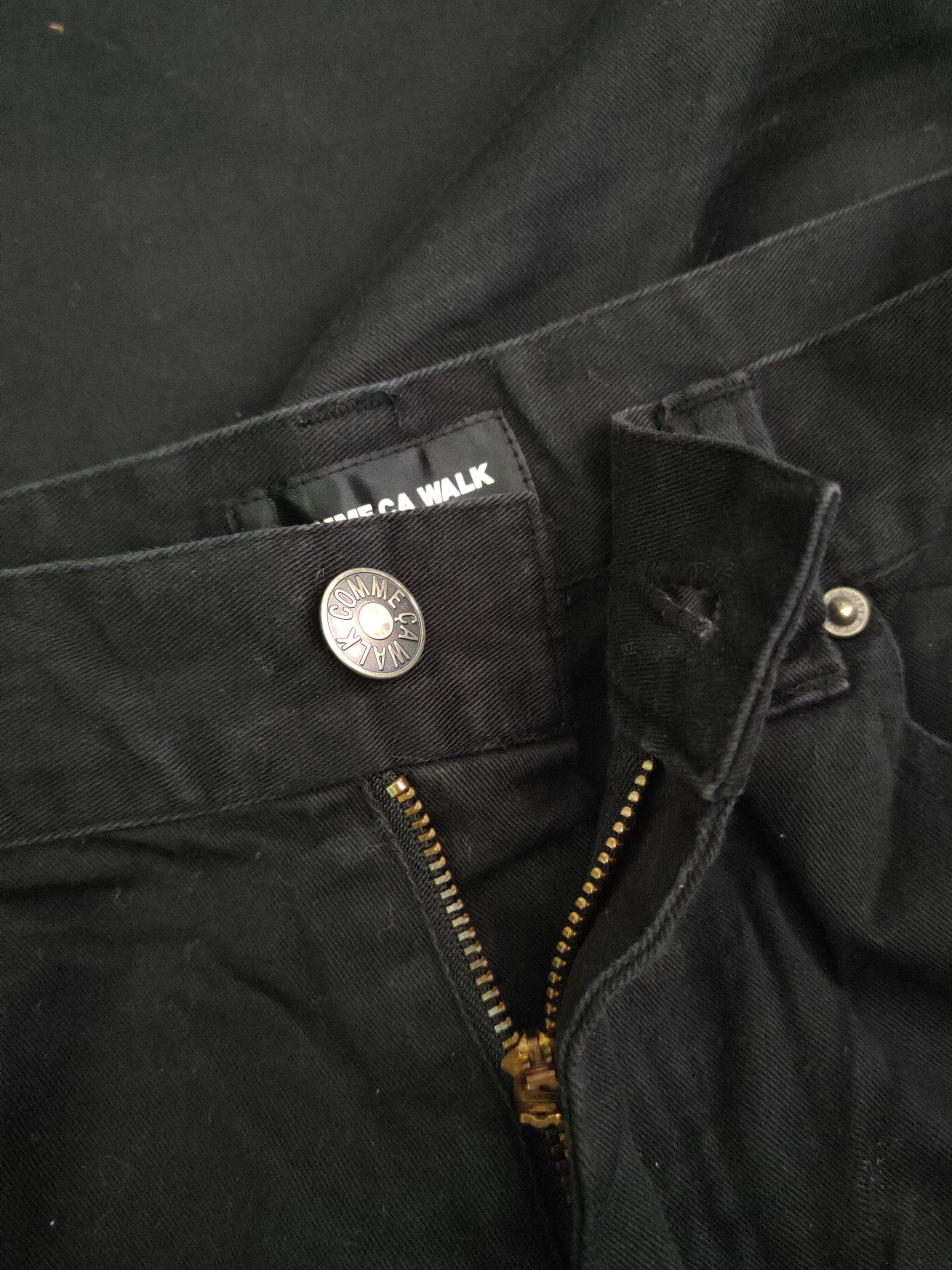 Japanese Brand DL Comme Ca Walk Black Multipocket Cargo Pants #1476 Size US 30 / EU 46 - 13 Thumbnail