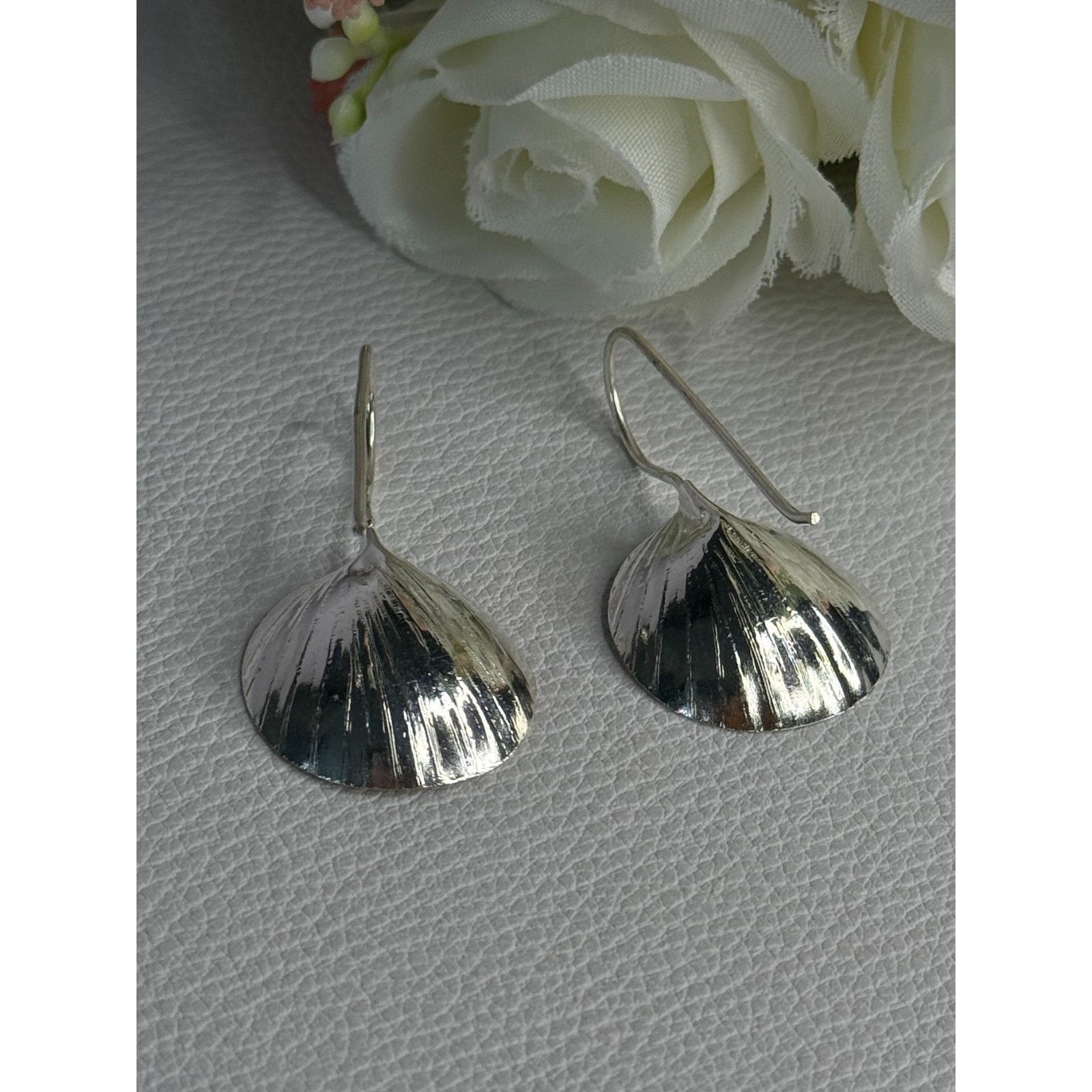 Jewelry 925 STERLING SILVER EARRINGS LENGTH 1.30 INCH Size ONE SIZE - 5 Thumbnail