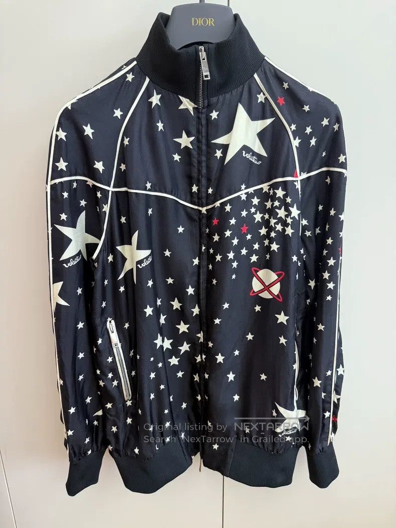 Valentino Valentino Star mulberry silk coat Size L / US 10 / IT 46 - 1 Thumbnail