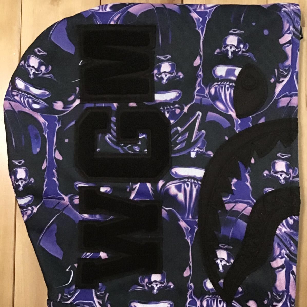 Bape BAPE APE HEAD GRAFFITI SHARK FULL ZIP HOODIE Purple APE Size US S / EU 44-46 / 1 - 4 Thumbnail