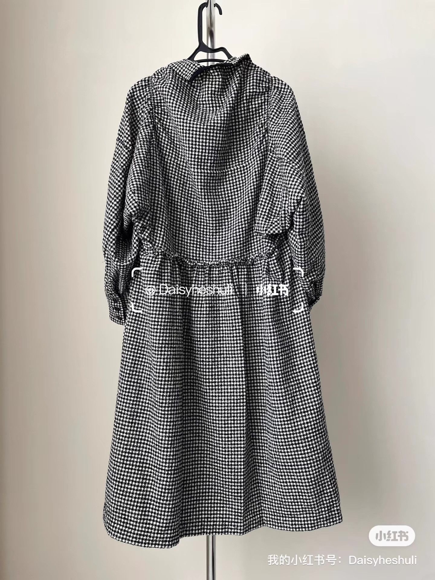 Comme des Garcons Comme des Garçons CDG Tricot Plaid Dress Ｑ24 Size 36" / US 14 / IT 50 - 6 Thumbnail