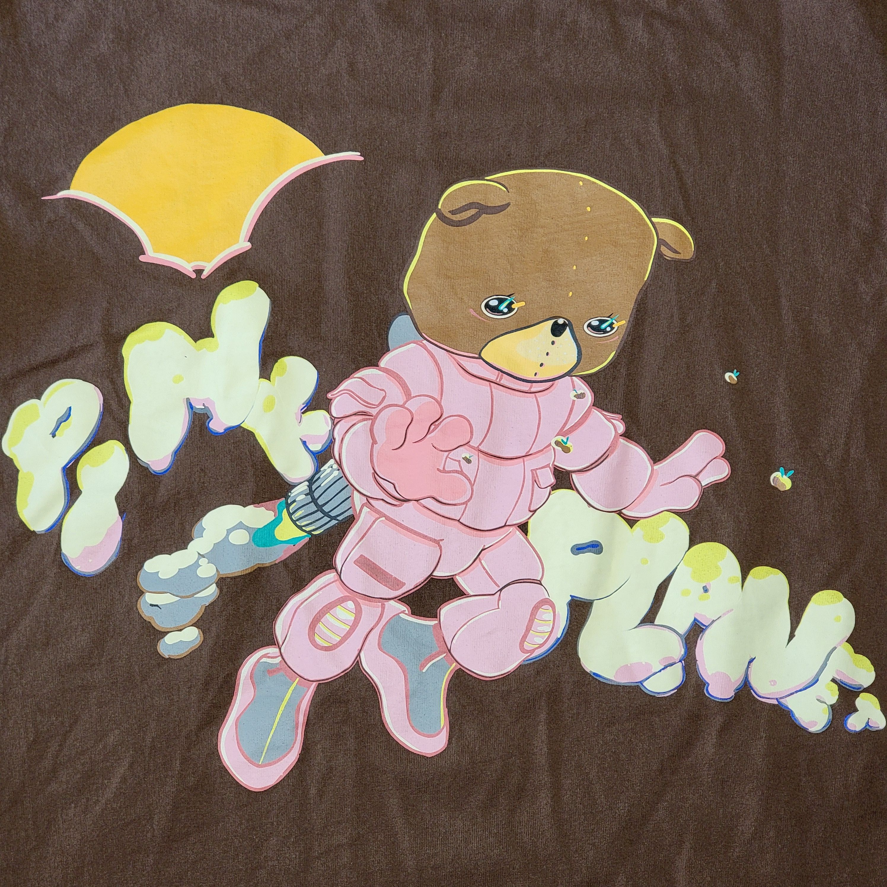 Other Pink Sweats SS Unisex Tee Heavy Cotton "Pink Planet" -Medium Size US M / EU 48-50 / 2 - 2 Thumbnail