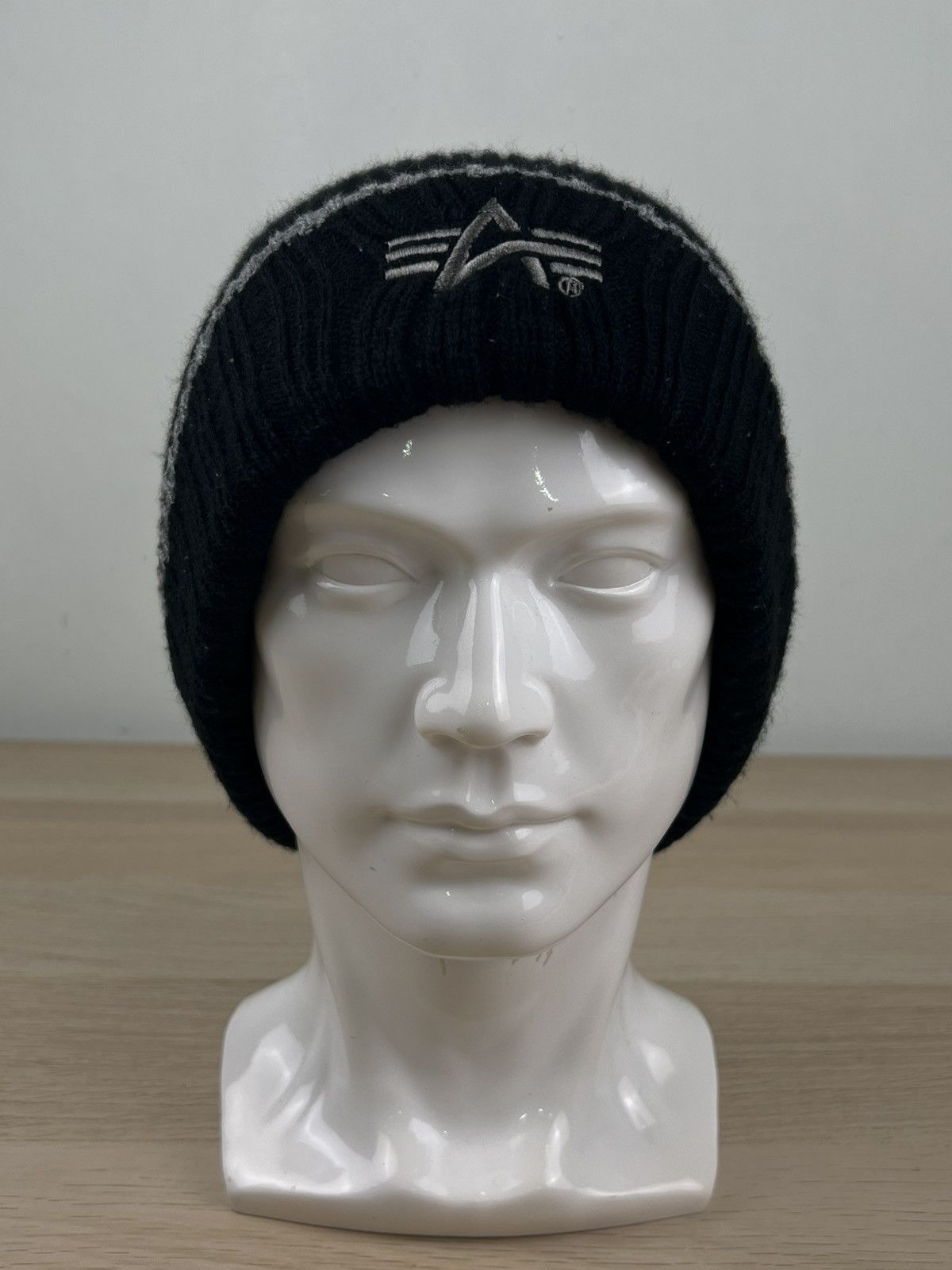 Alpha Industries Vintage Alpha Industries Beanie Hat Size ONE SIZE - 2 Thumbnail
