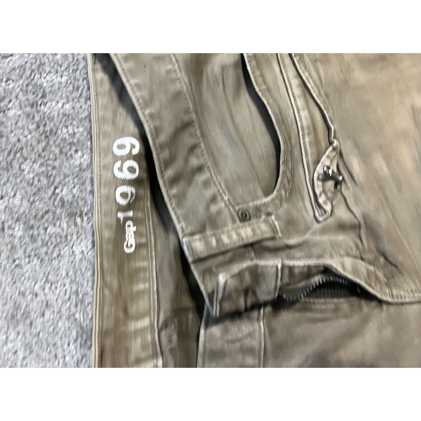 Gap Gap Always Skinny Jeans Womens 6 Denim Brown Medium Wash Cotton Blend Stretch 1969 Modern Womens Size 28" / US 6 / IT 42 - 6 Thumbnail