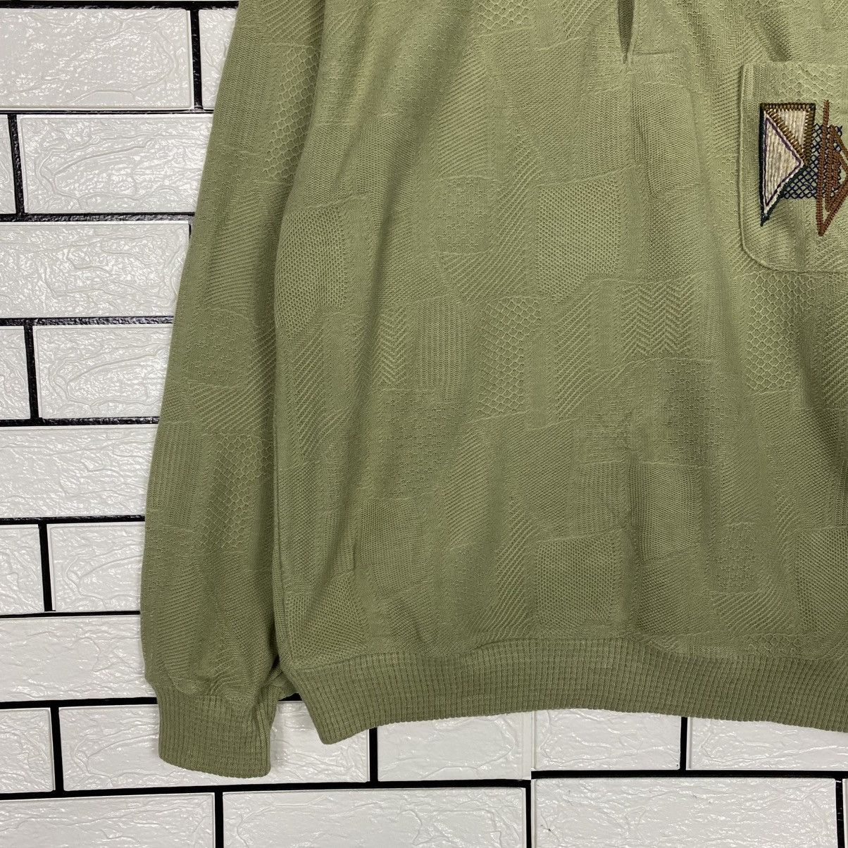 Issey Miyake 📌Vintage Collar Sweatshirt Lindbergh Big Logo Size US L / EU 52-54 / 3 - 5 Thumbnail