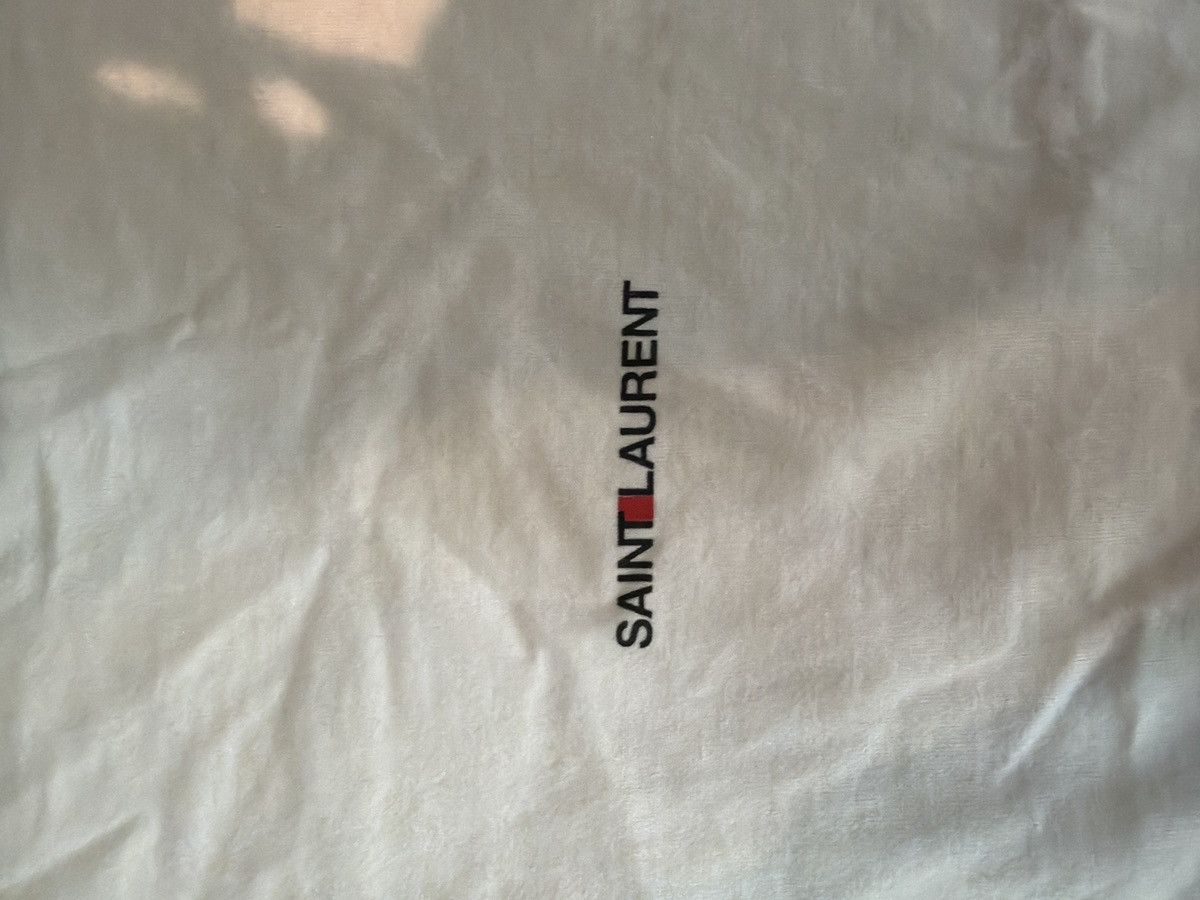 Saint Laurent Paris Saint Laurent Logo T-Shirt Size US M / EU 48-50 / 2 - 2 Thumbnail