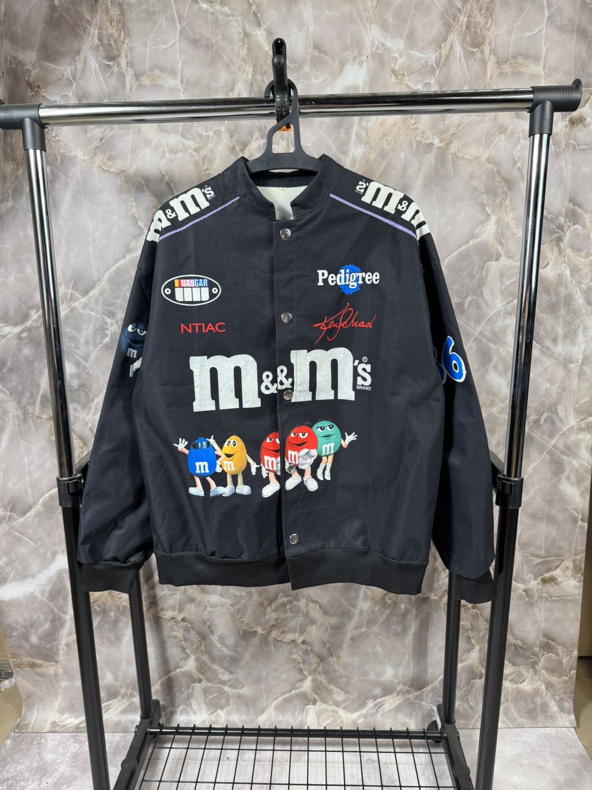 Vintage Vintage M&M Nascar Racing Jacket Size US M / EU 48-50 / 2 - 1 Thumbnail