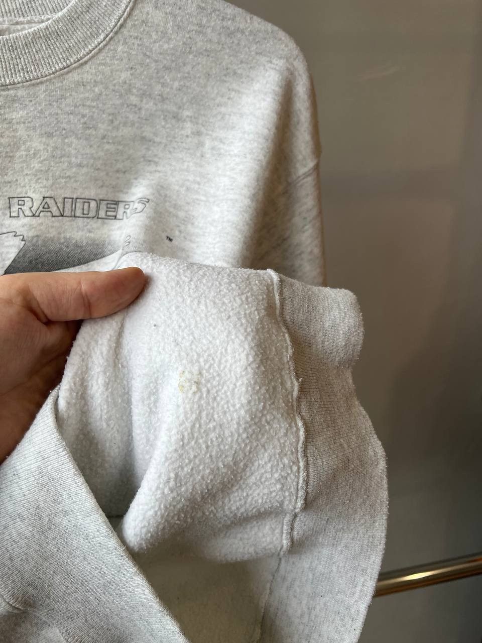 Nutmeg 1994/95 NFL LOS ANGELES RAIDERS LOONEY TUNES TAZ SWEATSHIRT Size US L / EU 52-54 / 3 - 10 Thumbnail
