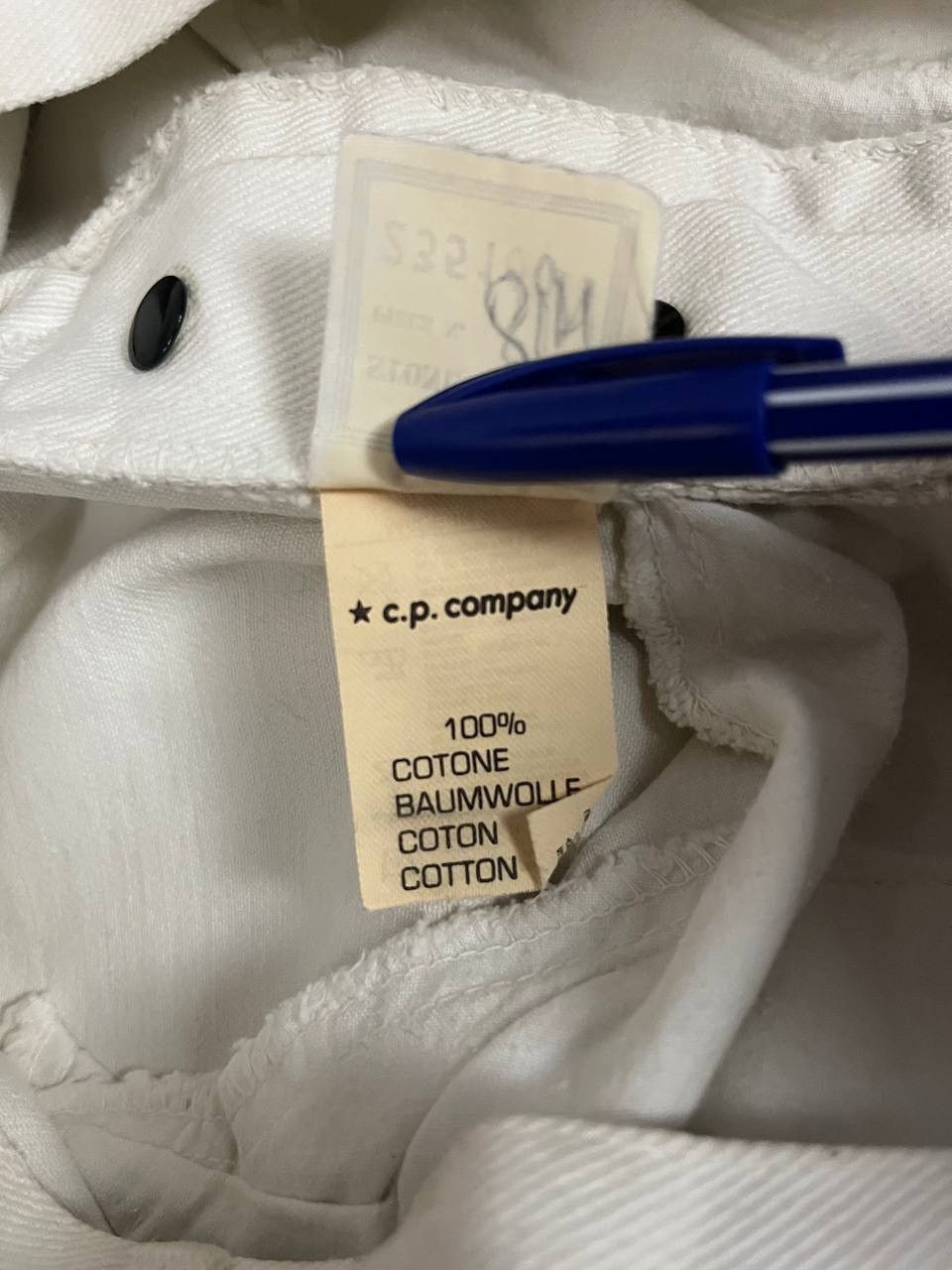 Stone Island Stone Island Denim White Vintage Size US 32 / EU 48 - 18 Thumbnail
