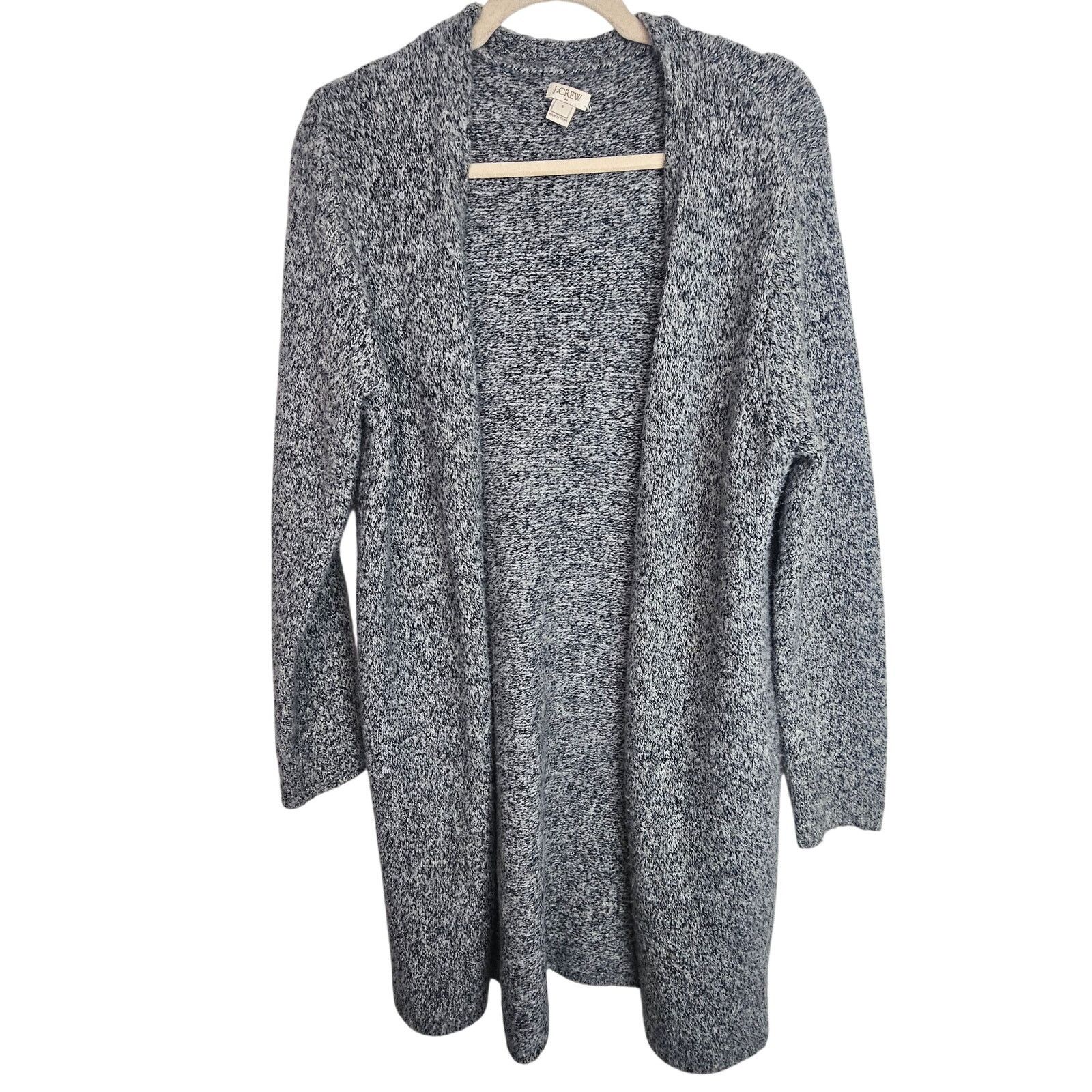 J.Crew J. Crew Womens Wool Open Front Cardigan Sweater Sz S Duster Size S / US 4 / IT 40 - 1 Thumbnail