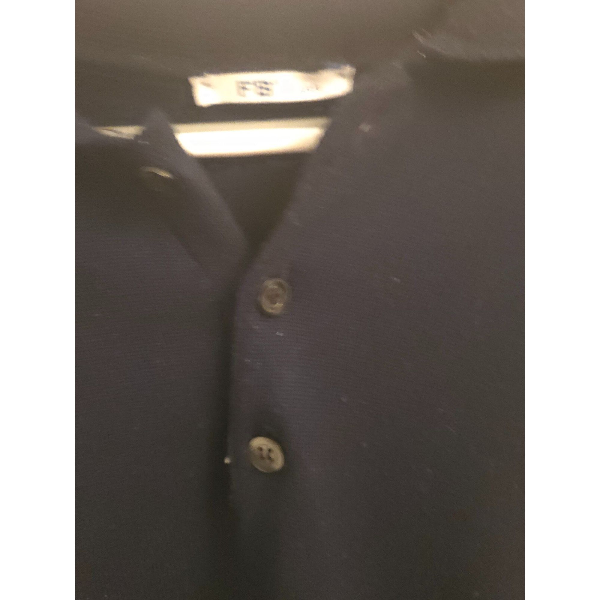 Other FB Class Black Polo Sweater – Made in Italy Size US L / EU 52-54 / 3 - 7 Thumbnail