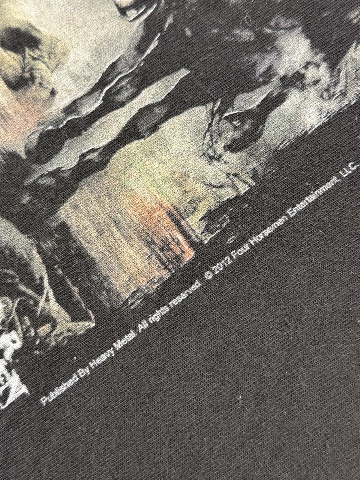Designer Book T-shirt Four Horsemen of the Apocalypse End of Days -XL Size US XL / EU 56 / 4 - 4 Thumbnail