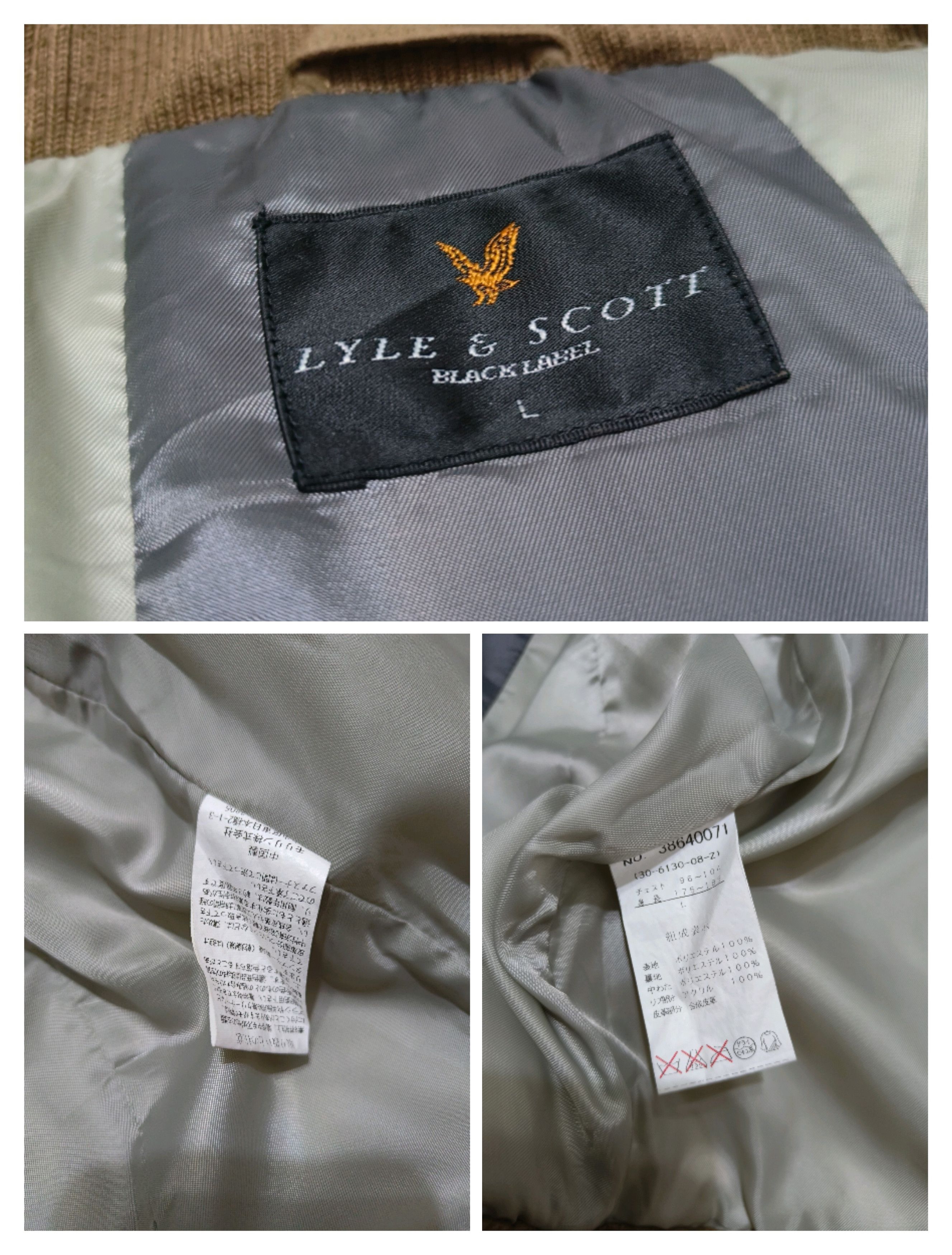 Lyle & Scott Vintage Lyle & Scott Black Label Traveler Business Jacket Size US L / EU 52-54 / 3 - 7 Thumbnail