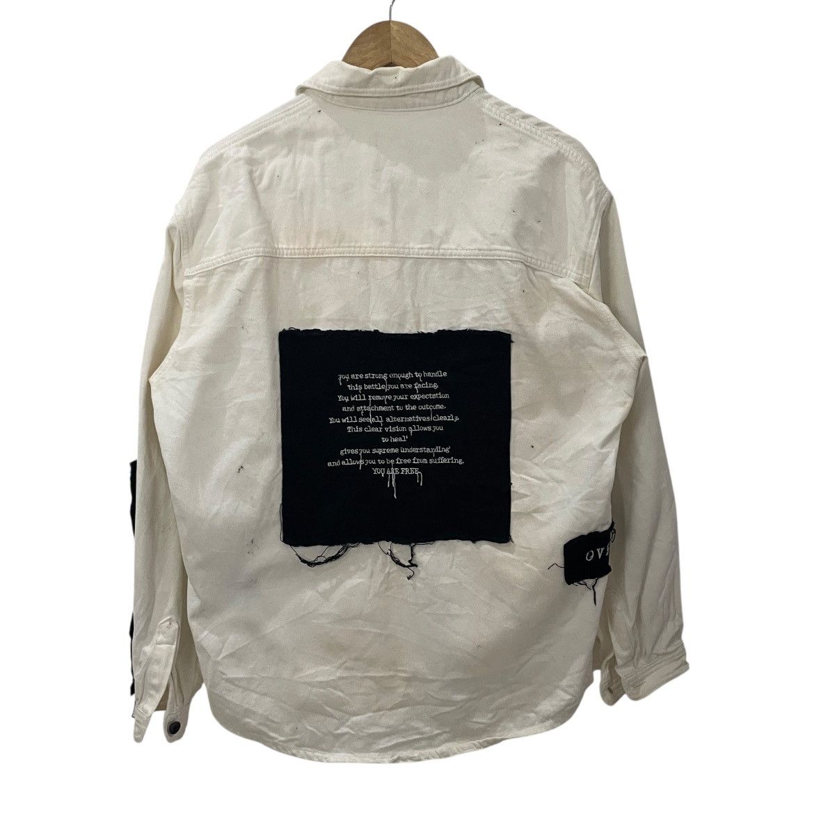 Zara Vintage Zara Punk Motive Denim Jacket Size US L / EU 52-54 / 3 - 7 Thumbnail