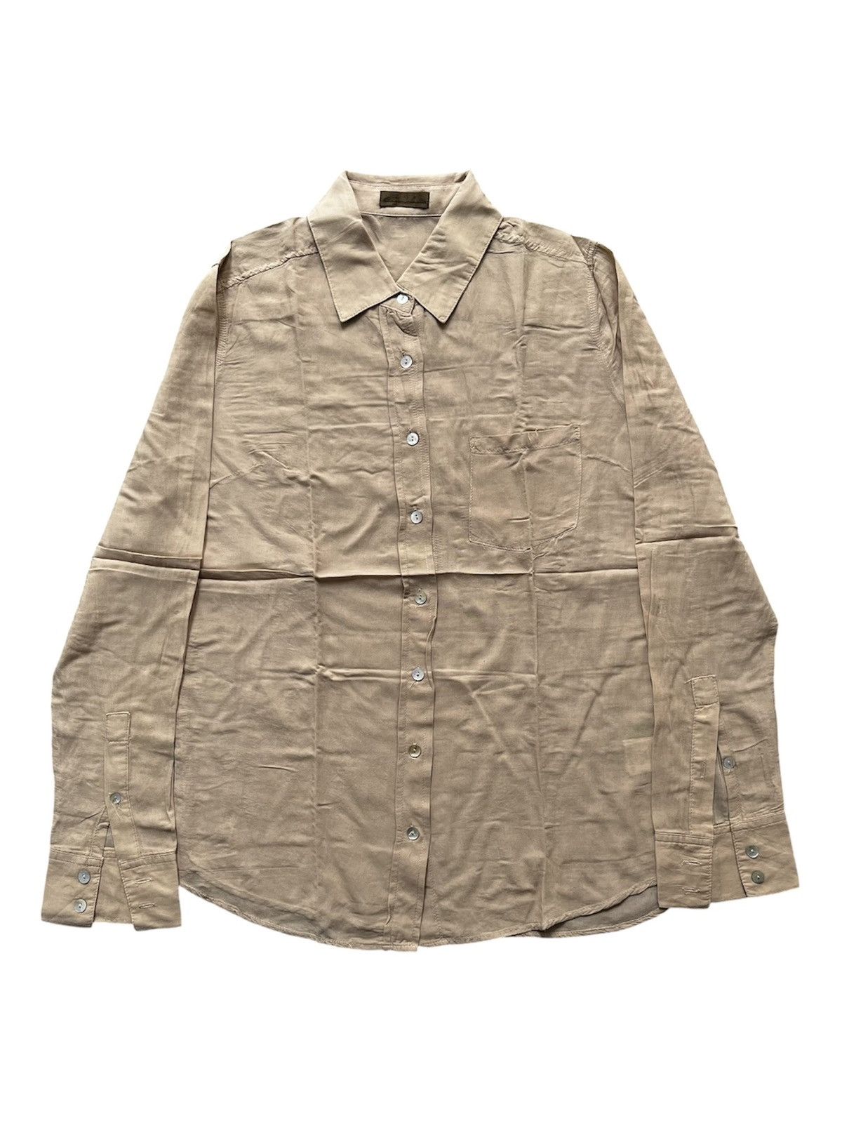 Japanese Brand 2000s Japanese Archive Goa Linen Shirt Size M / US 6-8 / IT 42-44 - 1 Thumbnail