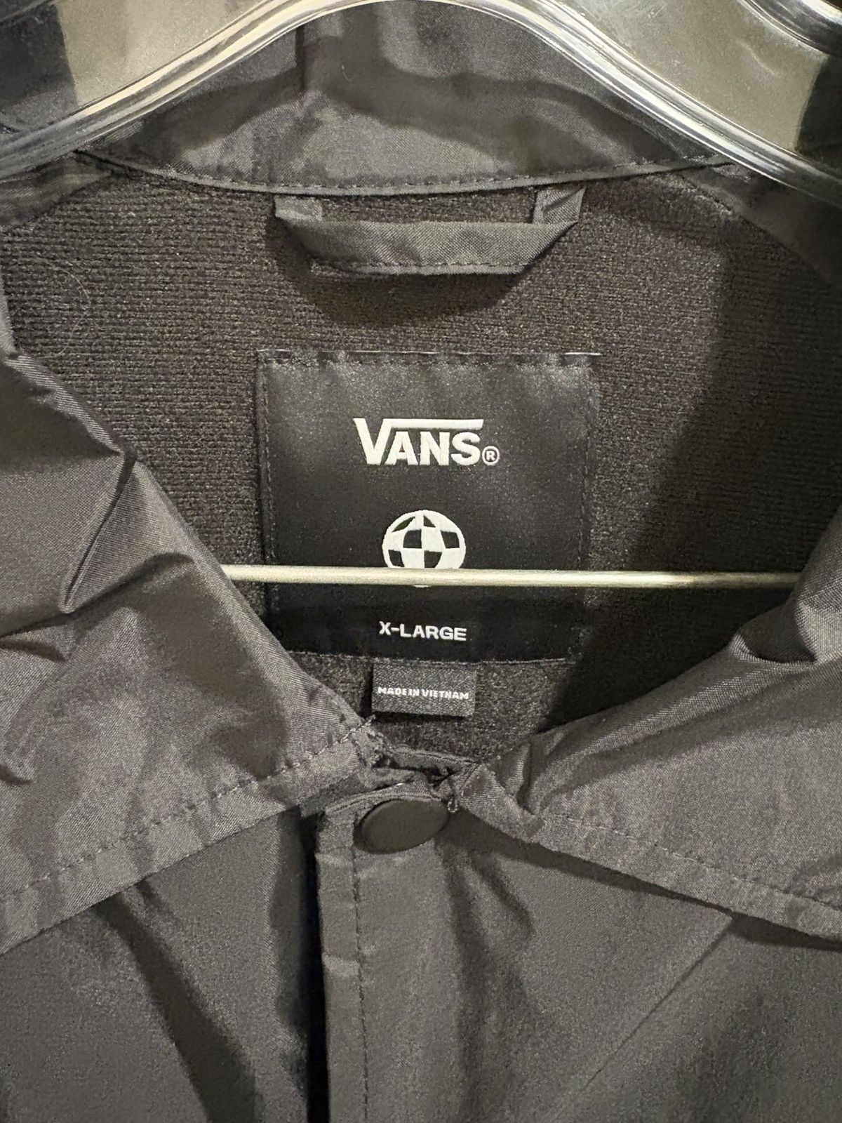 Vans Vans Fleece Lined Coaches Jacket Size US XL / EU 56 / 4 - 2 Thumbnail