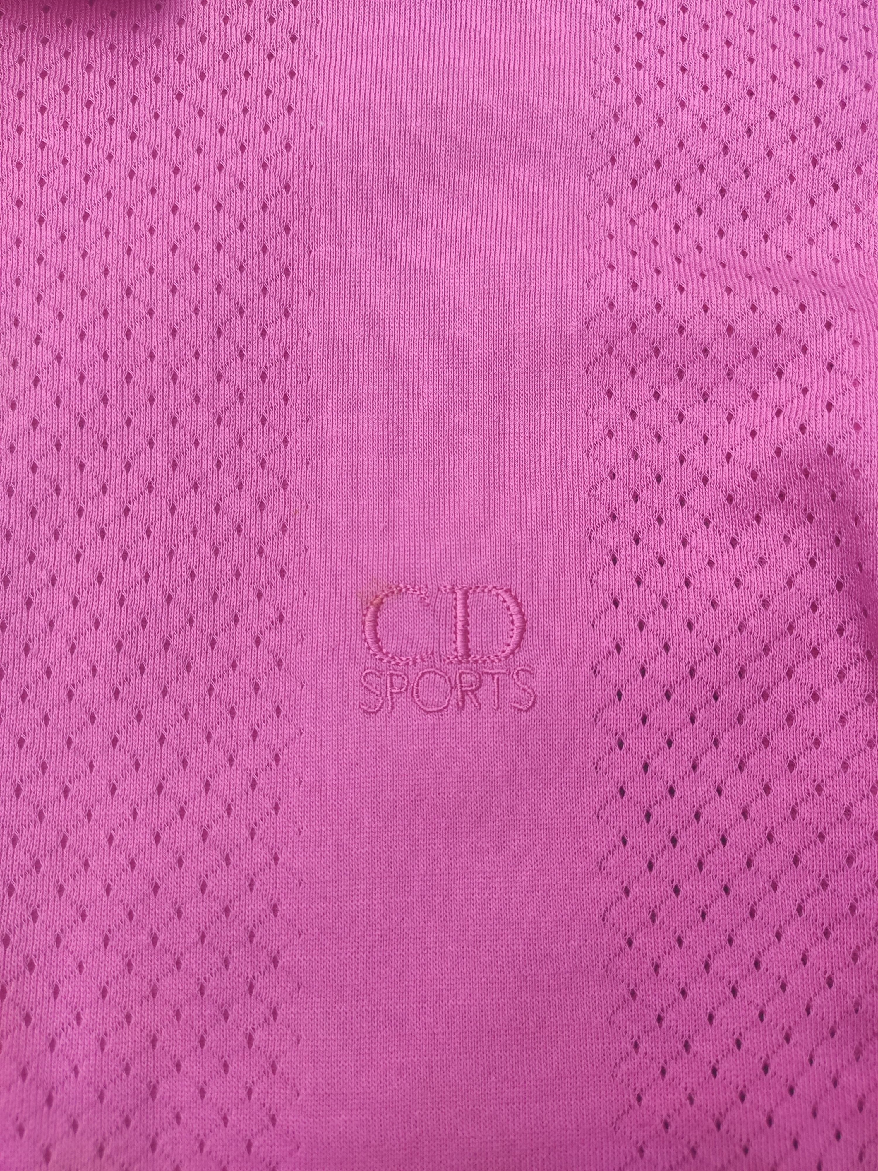 Christian Dior Monsieur Vintage Christian Dior Sports Pink Perforated Polo Size M / US 6-8 / IT 42-44 - 4 Thumbnail