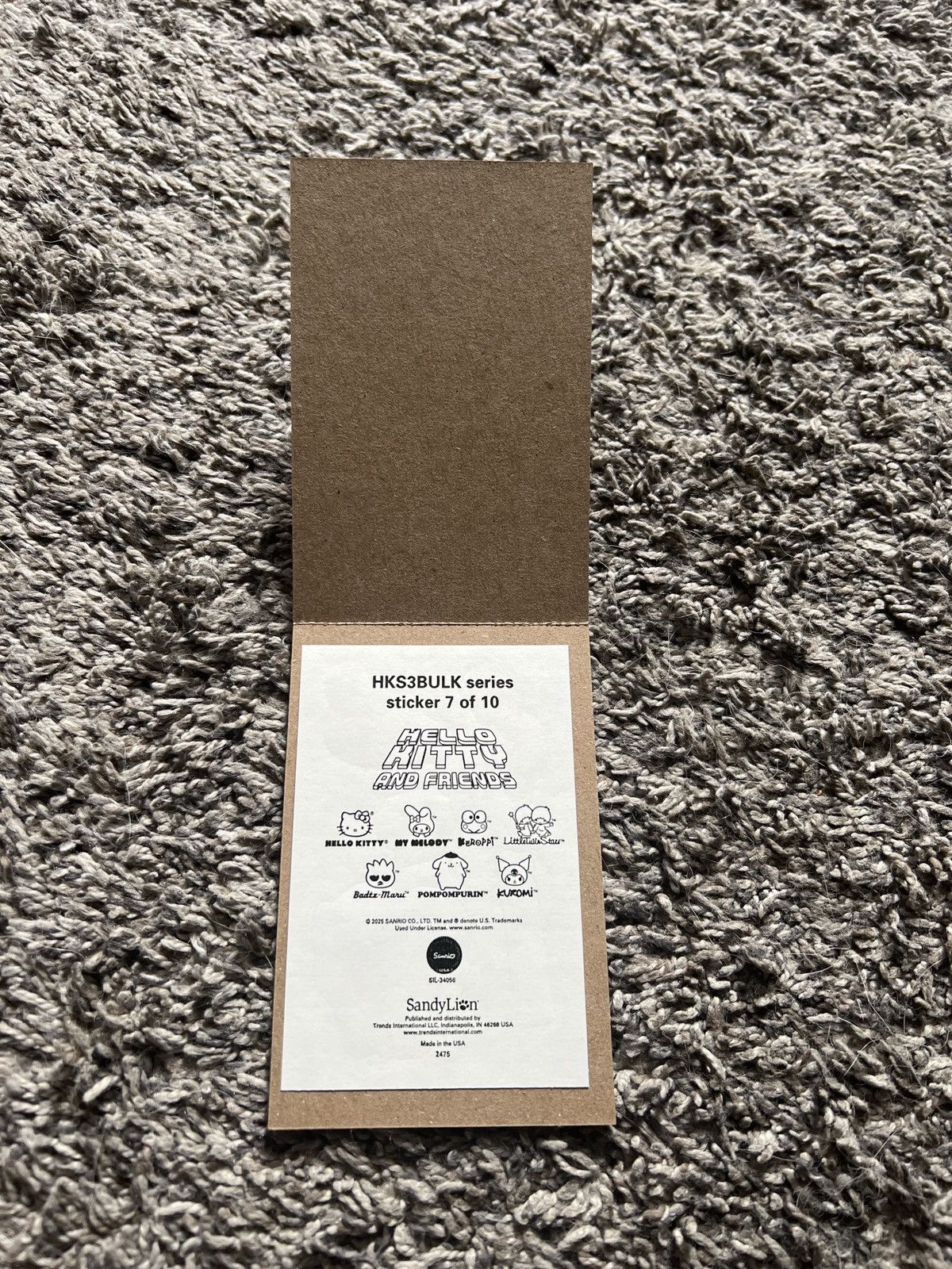 Hypebeast Hello Kitty And Friends Sticker Size ONE SIZE - 2 Thumbnail