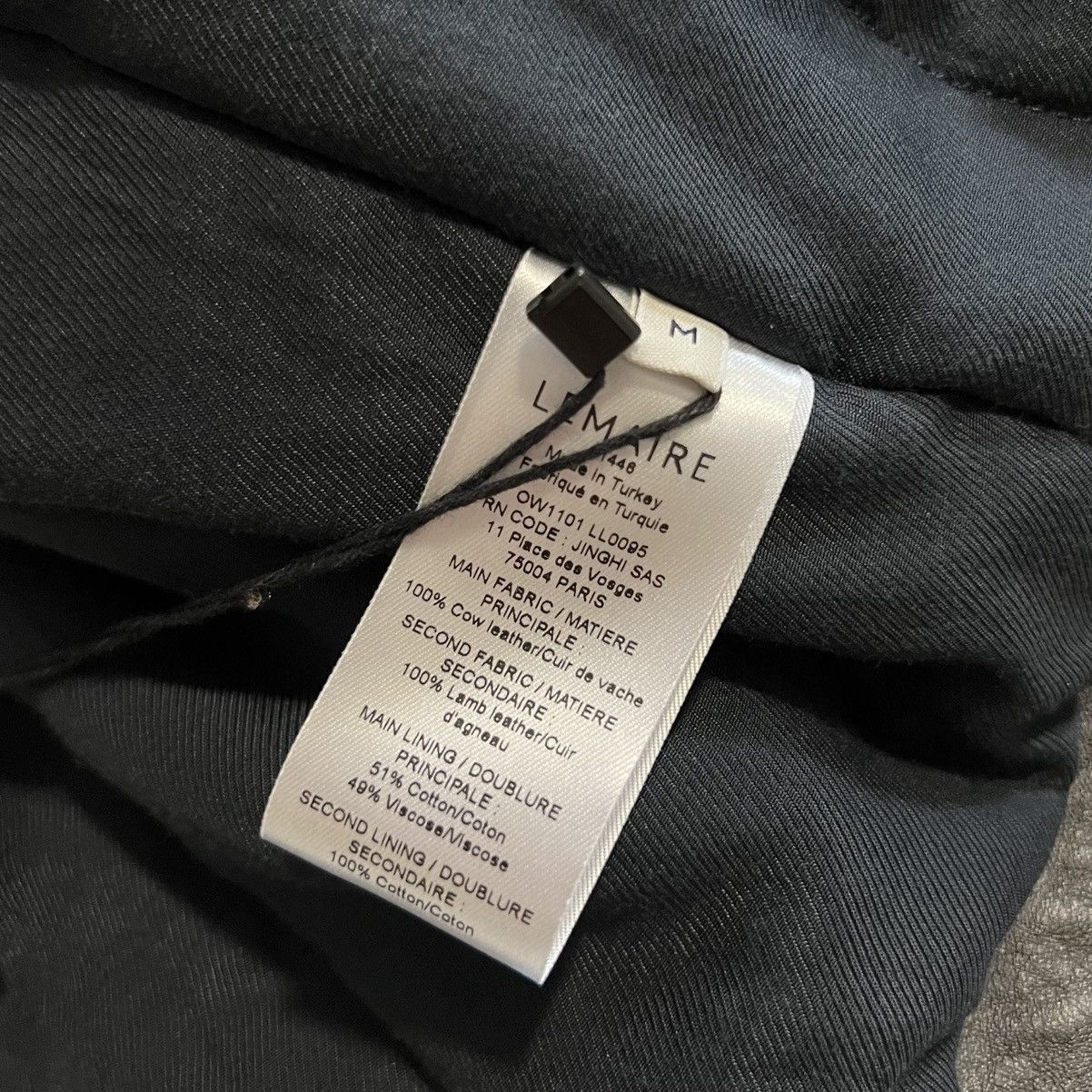 Lemaire Lemaire FW24 Quilted Leather Shearling Blouson Size US M / EU 48-50 / 2 - 7 Thumbnail